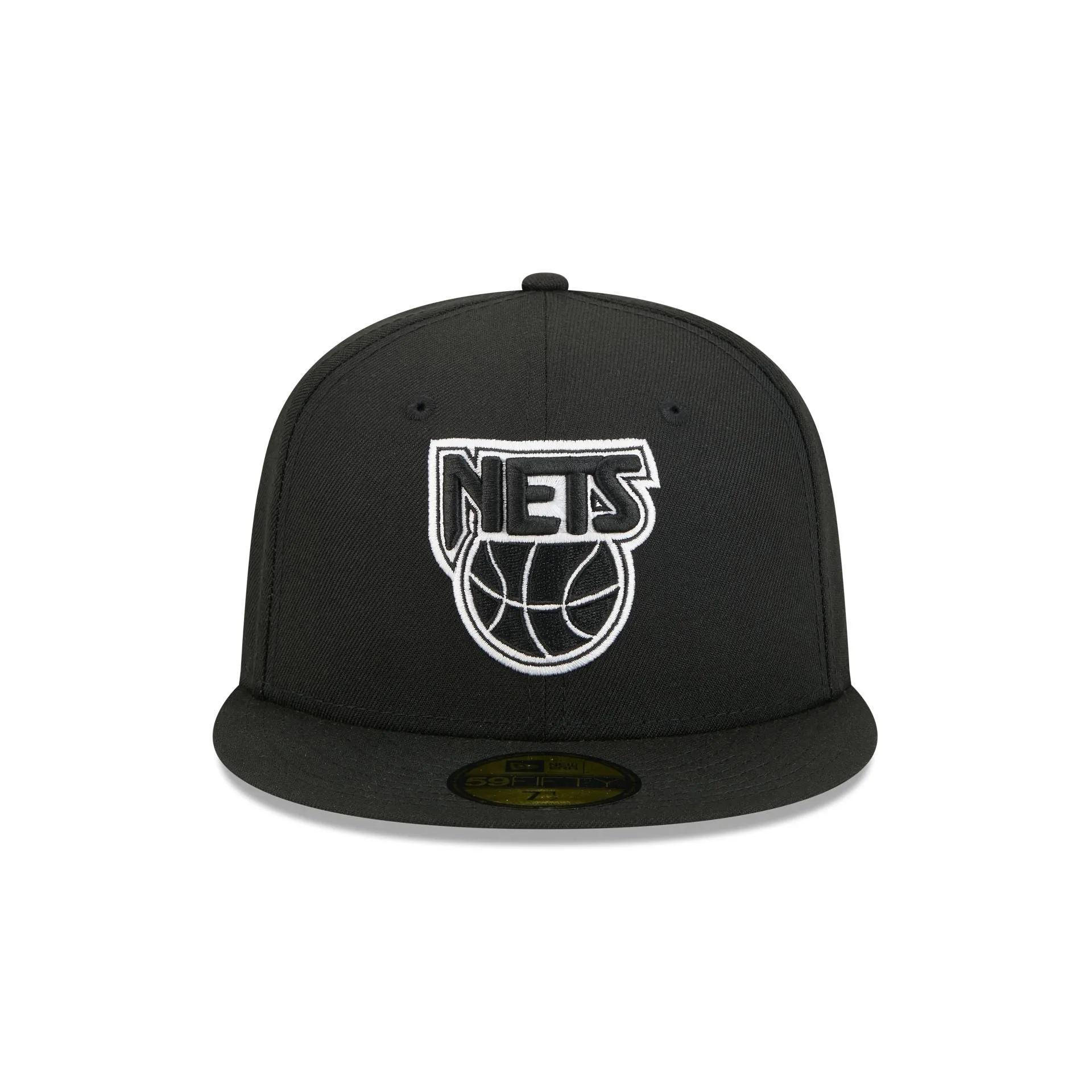 New Jersey Nets 1990-1996 Hardwood Classics Black 59FIFTY Fitted Hat sold by New Era product image thumbnail 2