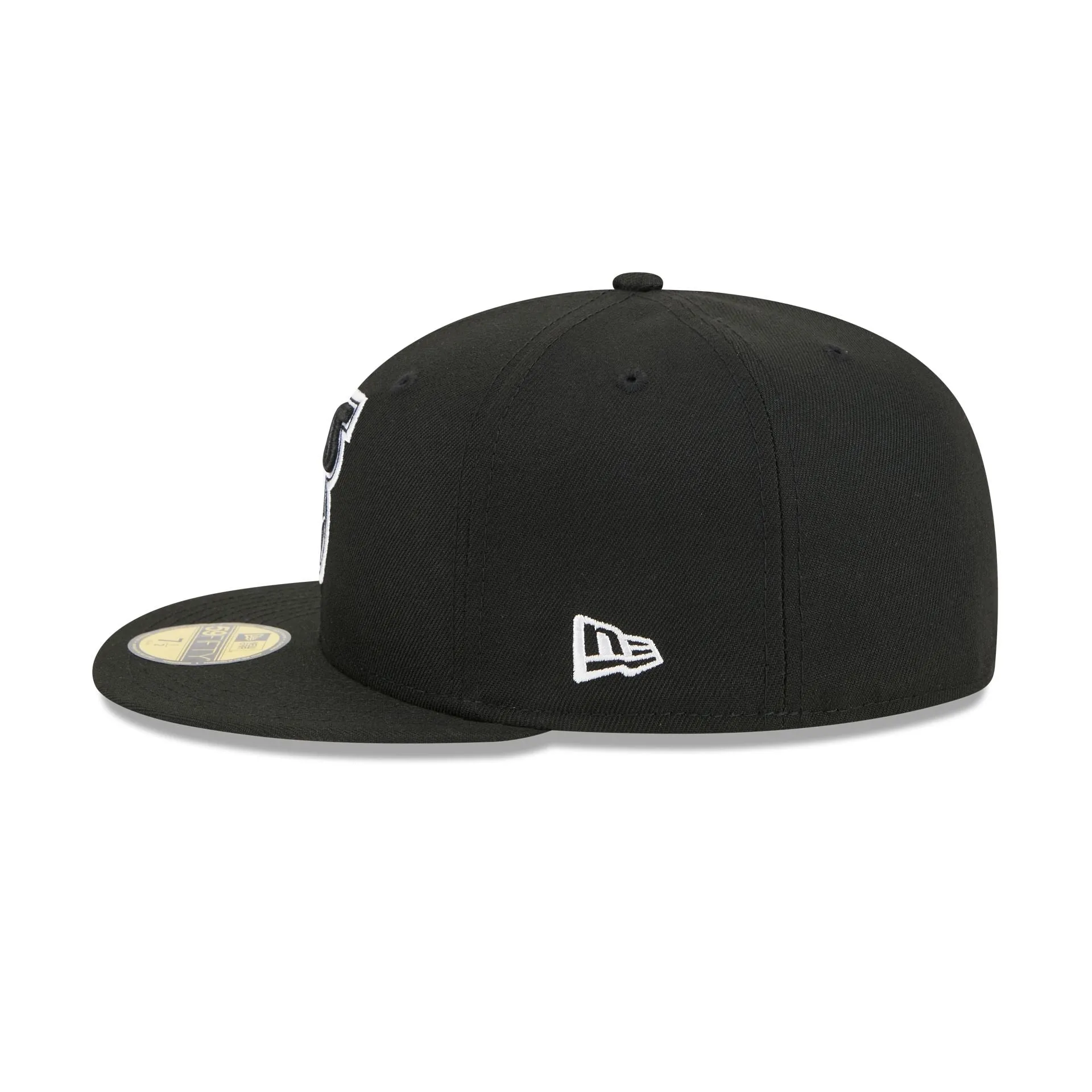 New Jersey Nets 1990-1996 Hardwood Classics Black 59FIFTY Fitted Hat sold by New Era product image thumbnail 4