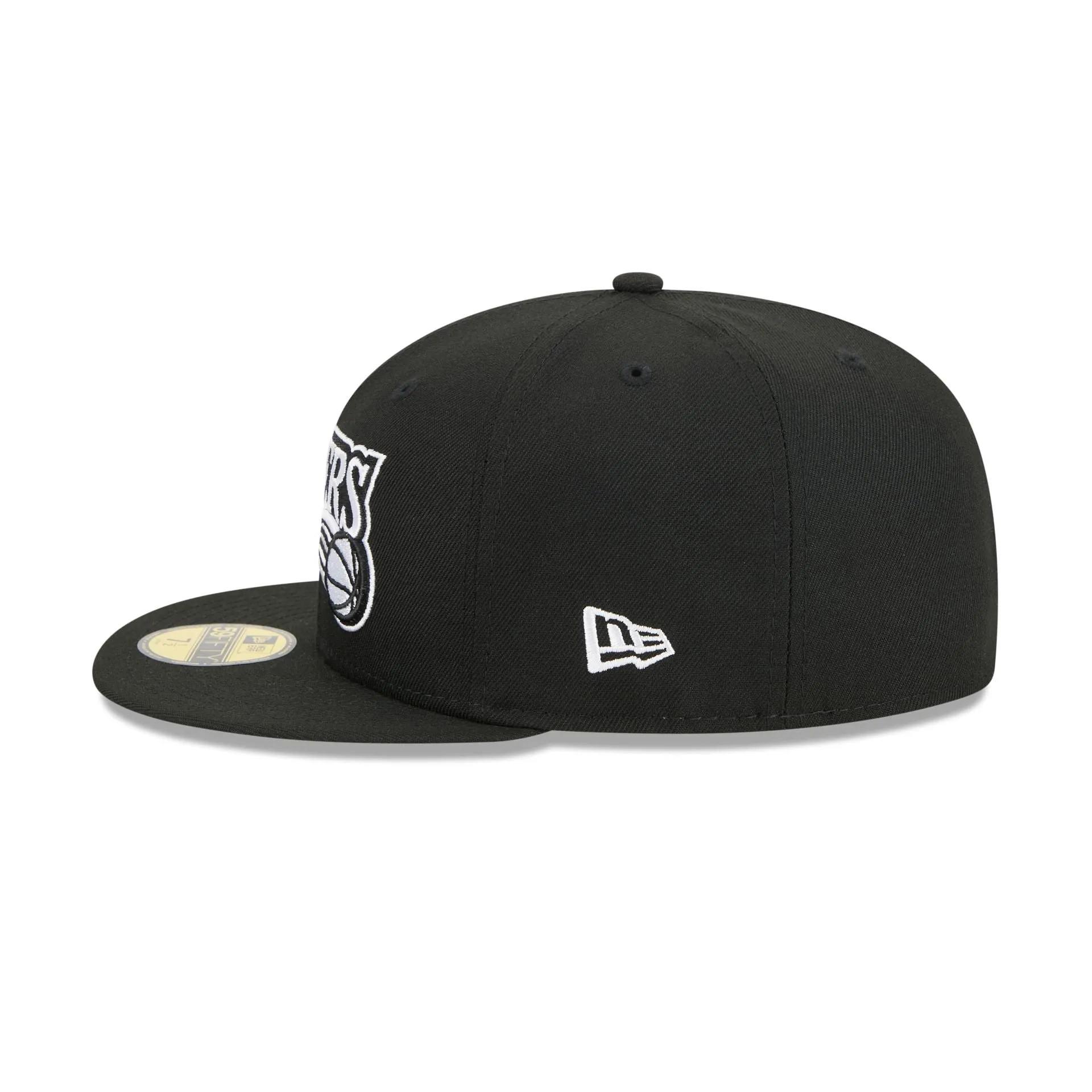 Philadelphia 76ers 1997-2008 Hardwood Classics Black 59FIFTY Fitted Hat sold by New Era product image thumbnail 4