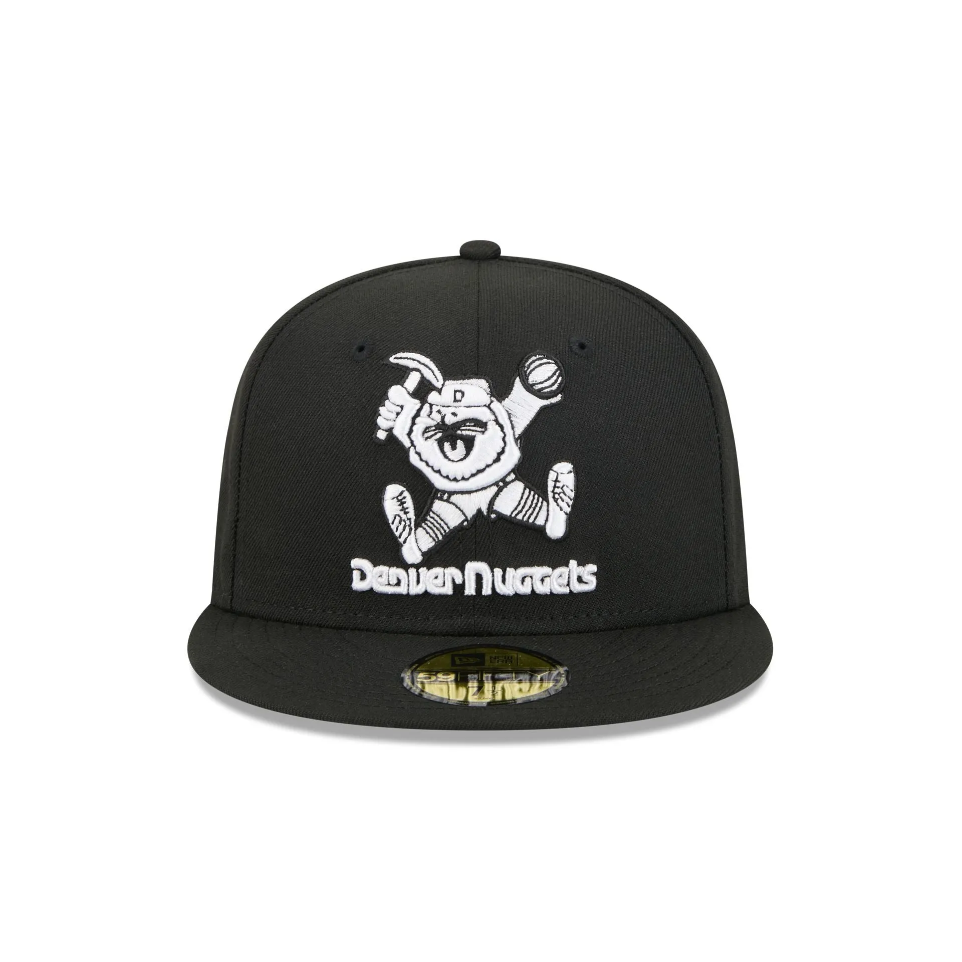 Denver Nuggets 1974-1981 Hardwood Classics Black 59FIFTY Fitted Hat sold by New Era product image thumbnail 2