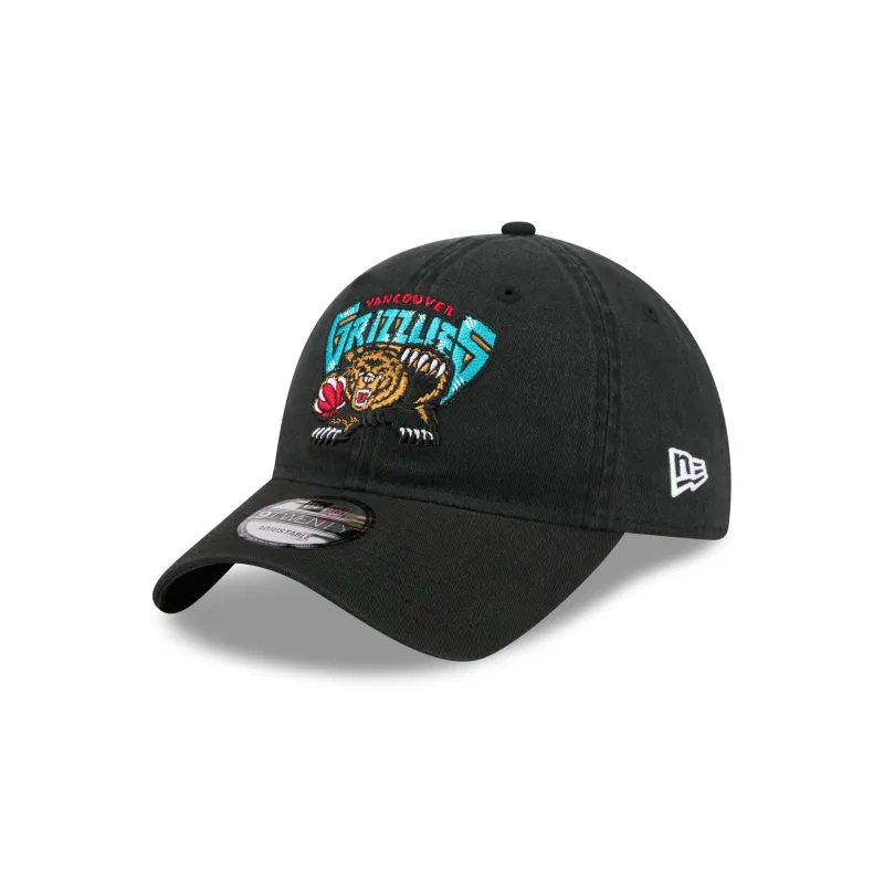 Vancouver Grizzlies 1995-2001 Hardwood Classics 9TWENTY Adjustable Hat sold by New Era