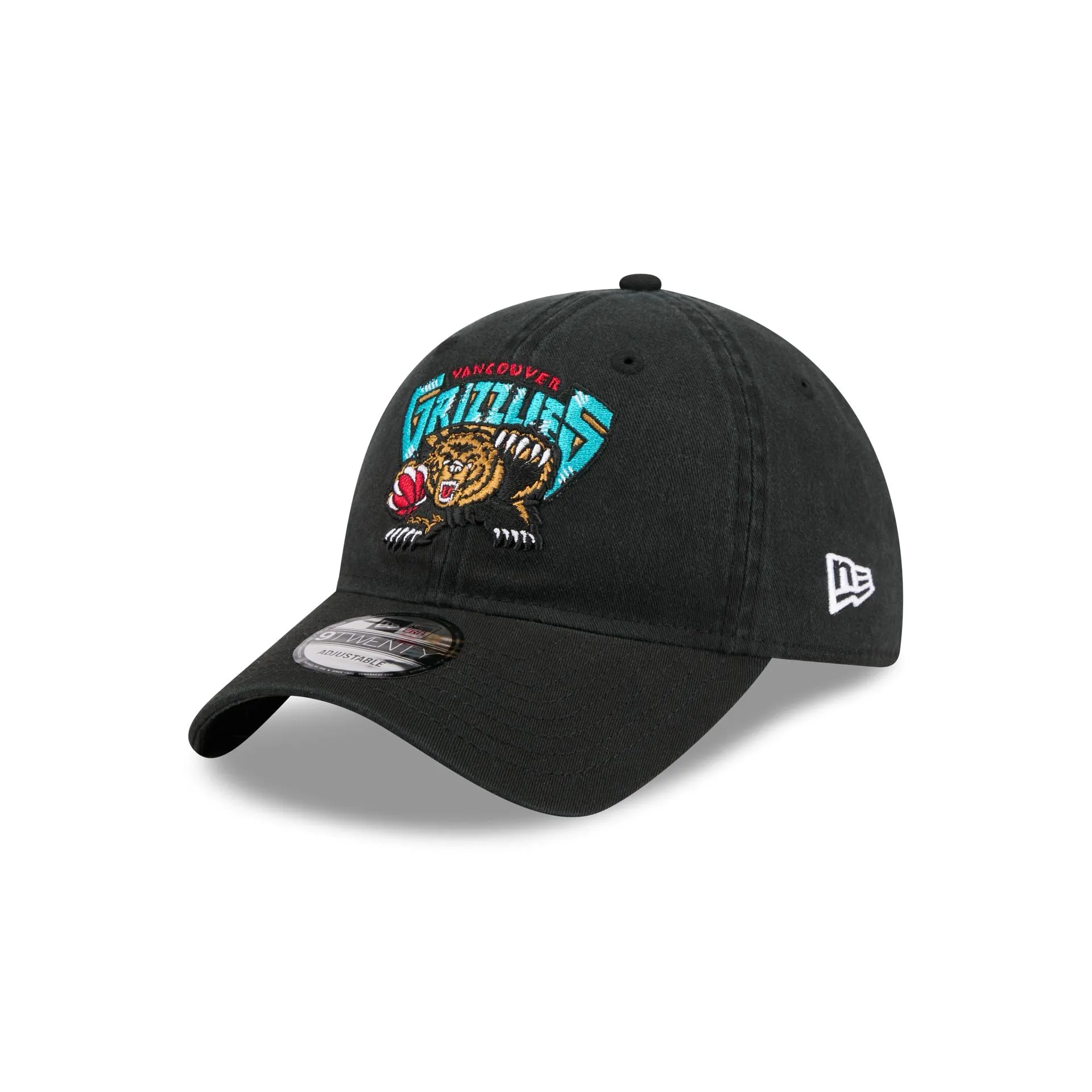 Vancouver Grizzlies 1995-2001 Hardwood Classics 9TWENTY Adjustable Hat sold by New Era