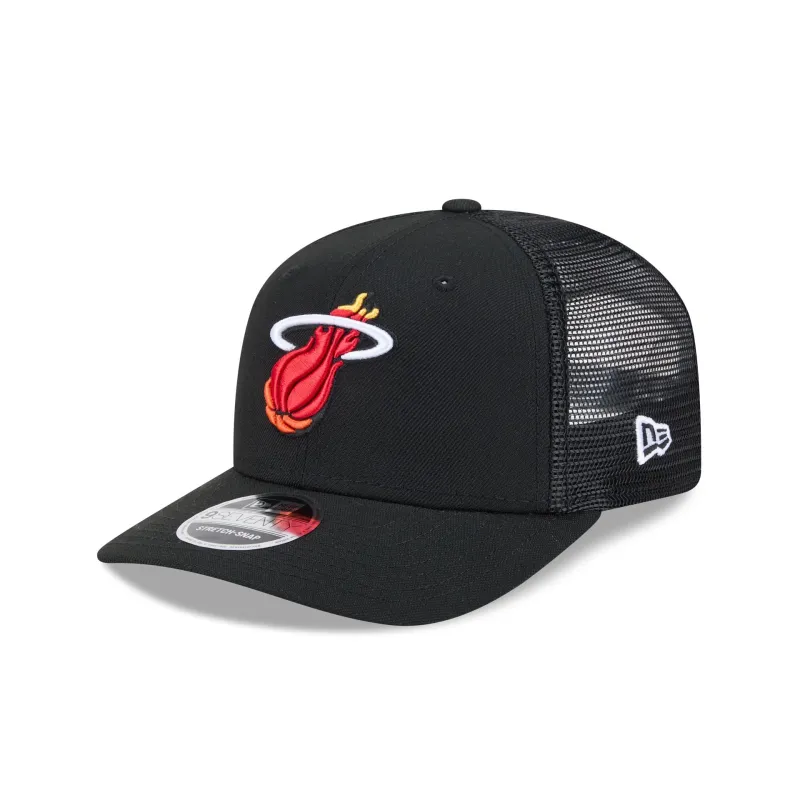 Miami Heat 1988-1998 Hardwood Classics 9SEVENTY Trucker Hat sold by New Era