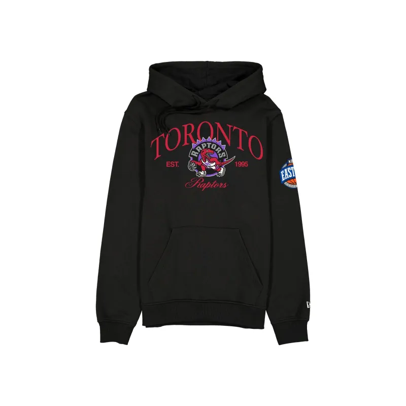 Toronto Raptors 1995-2008 Hardwood Classics Black Hoodie sold by New Era