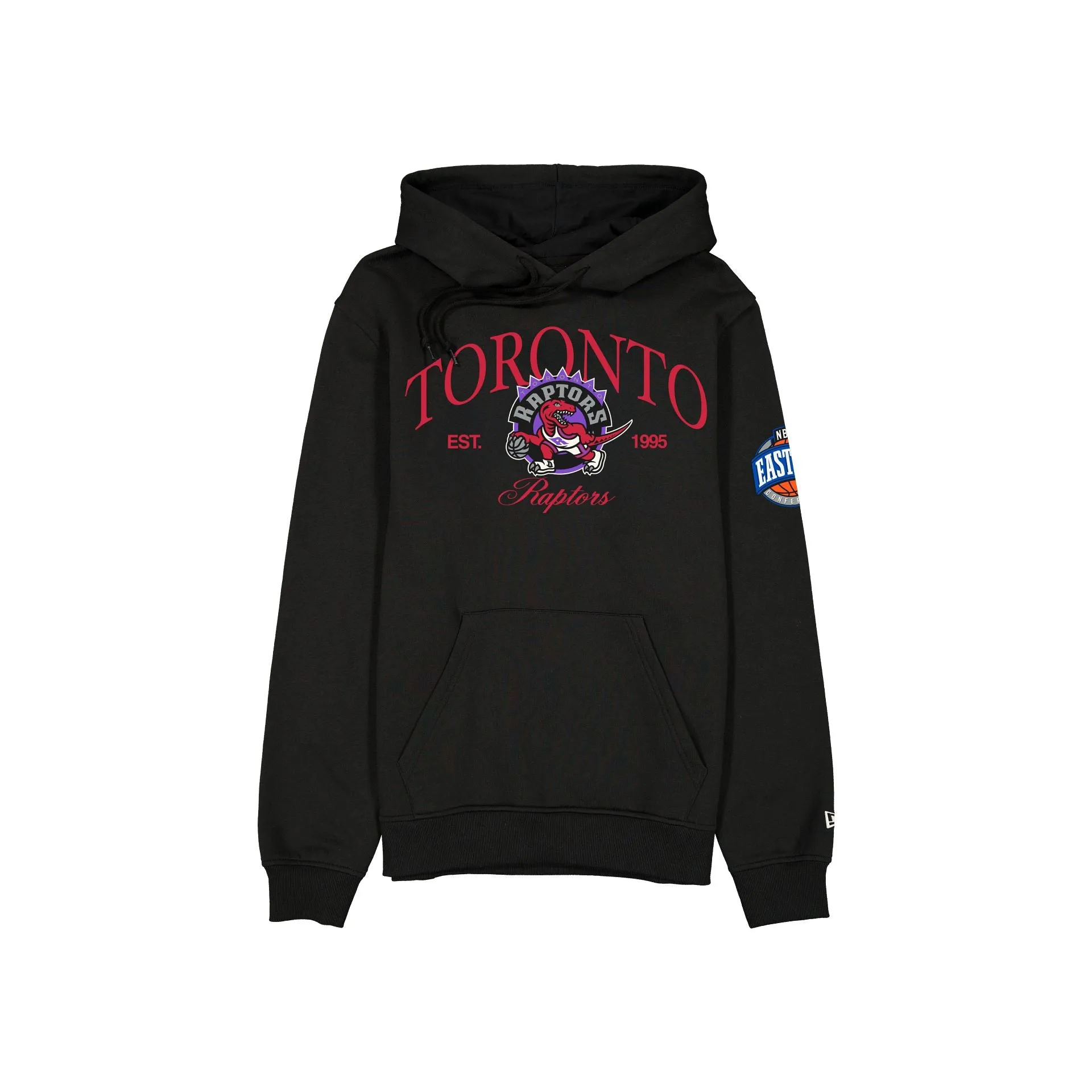 Toronto Raptors 1995-2008 Hardwood Classics Black Hoodie sold by New Era