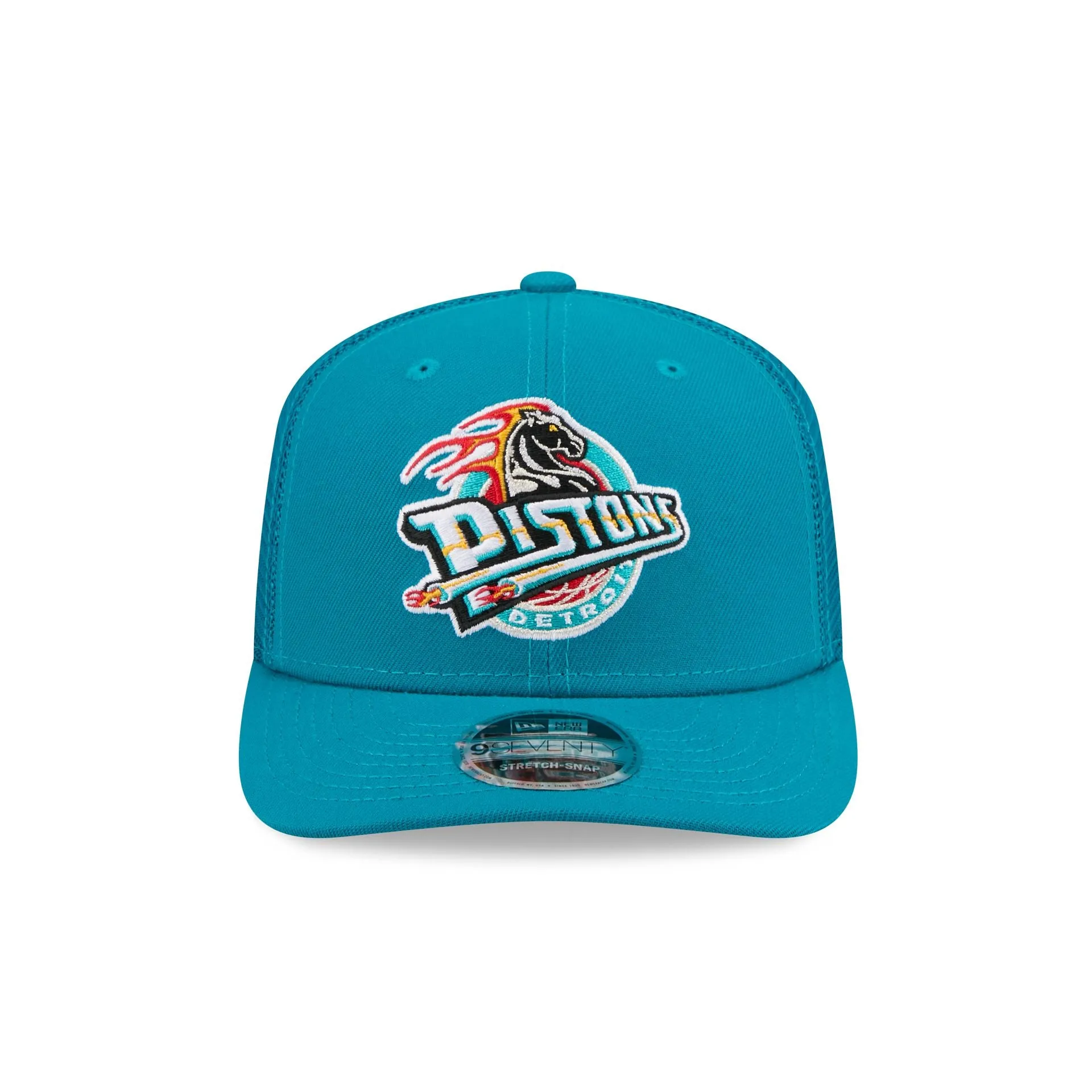 Detroit Pistons 1996-2000 Hardwood Classics 9SEVENTY Trucker Hat sold by New Era product image thumbnail 2