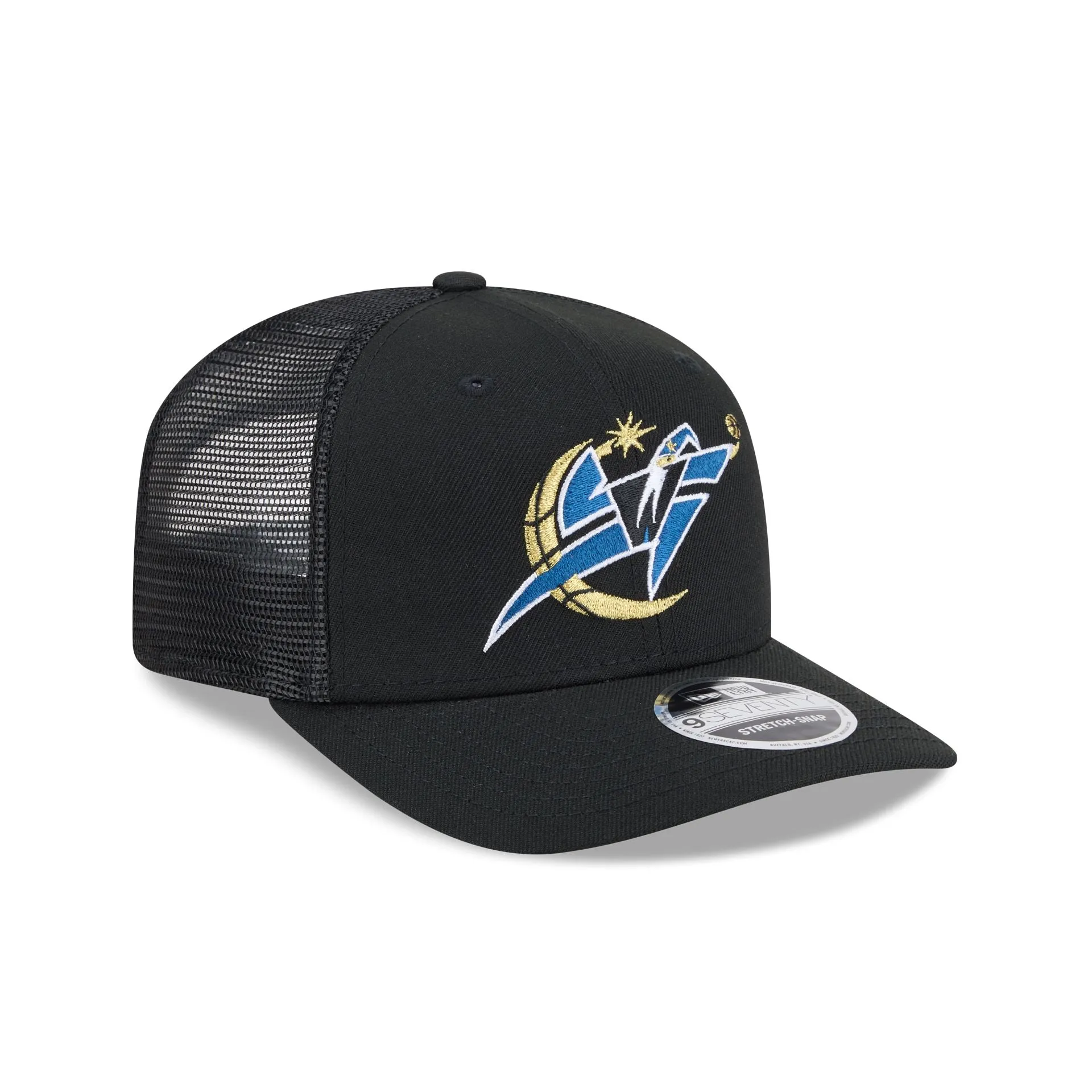 Washington Wizards 2007-2011 Hardwood Classics 9SEVENTY Trucker Hat sold by New Era product image thumbnail 3