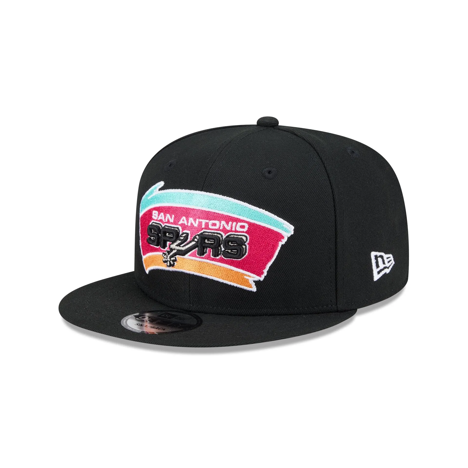 San Antonio Spurs 1989-2001 Hardwood Classics 9FIFTY Snapback Hat sold by New Era product image thumbnail 3