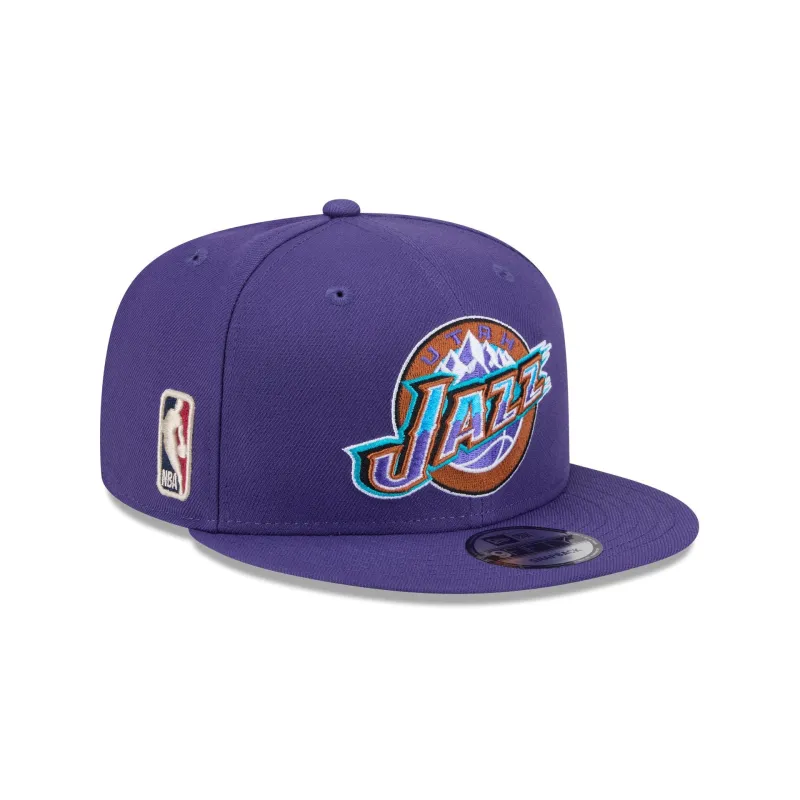 Utah Jazz 1979-1996 Hardwood Classics 9FIFTY Snapback Hat sold by New Era