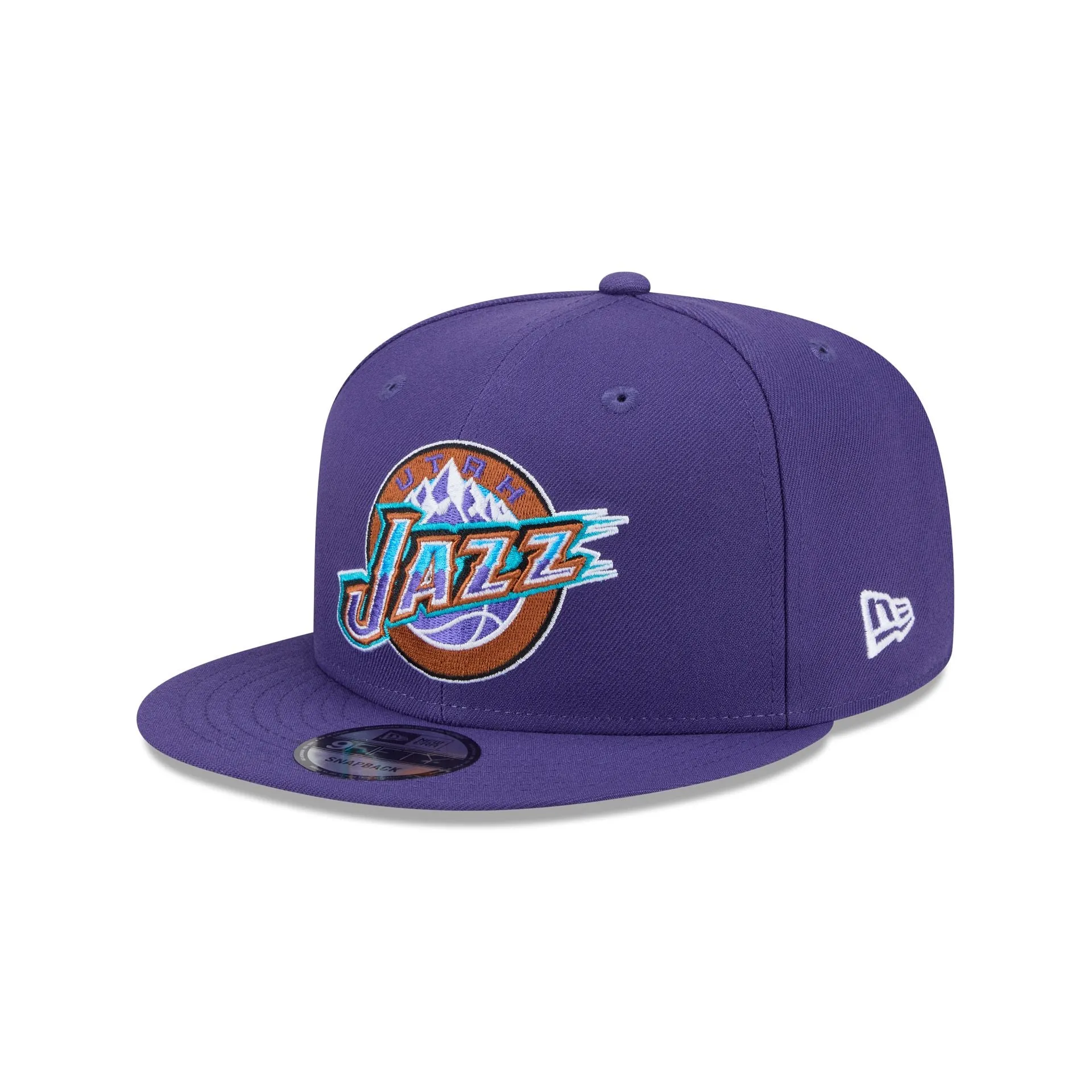 Utah Jazz 1979-1996 Hardwood Classics 9FIFTY Snapback Hat sold by New Era product image thumbnail 3
