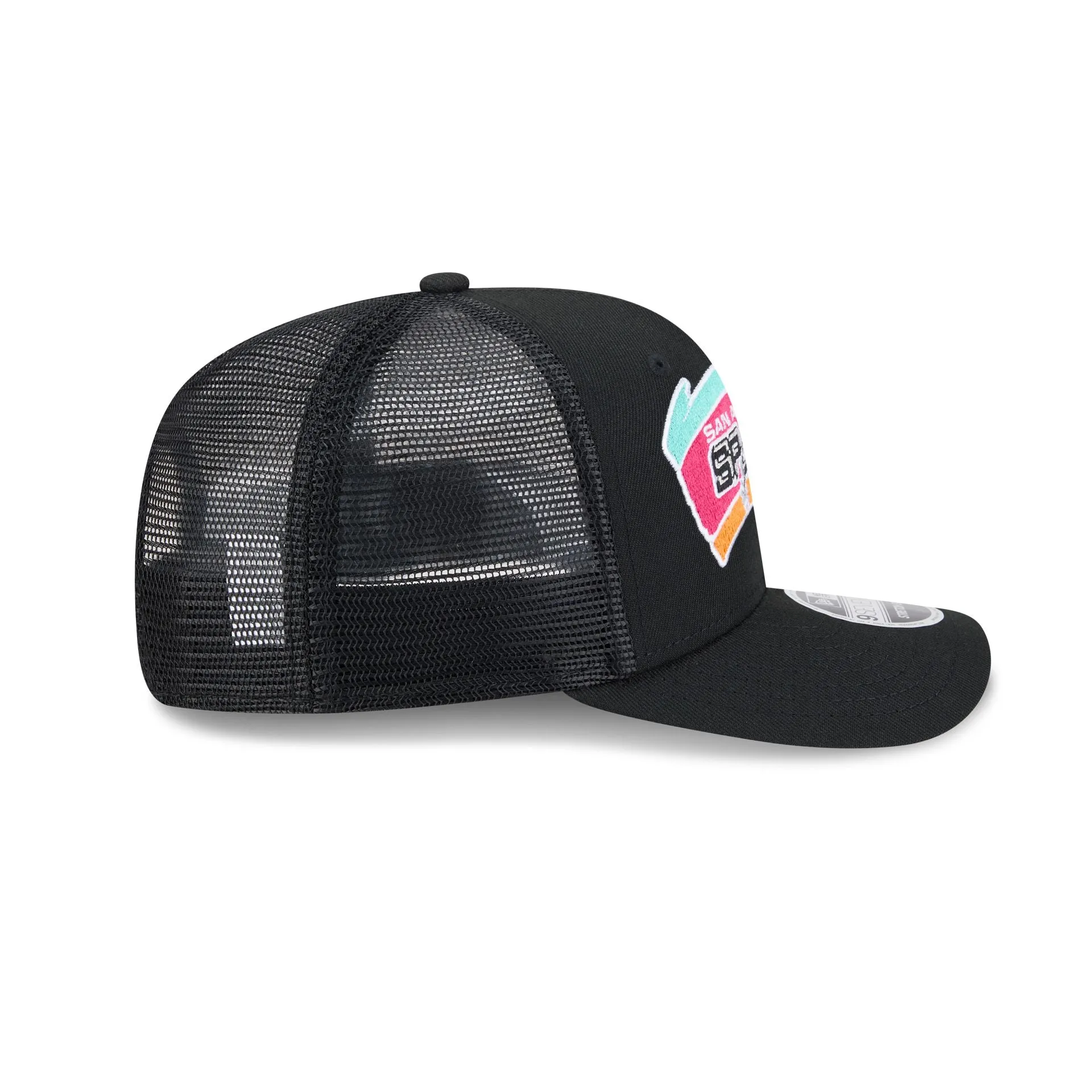 San Antonio Spurs 1989-2001 Hardwood Classics 9SEVENTY Trucker Hat sold by New Era product image thumbnail 5
