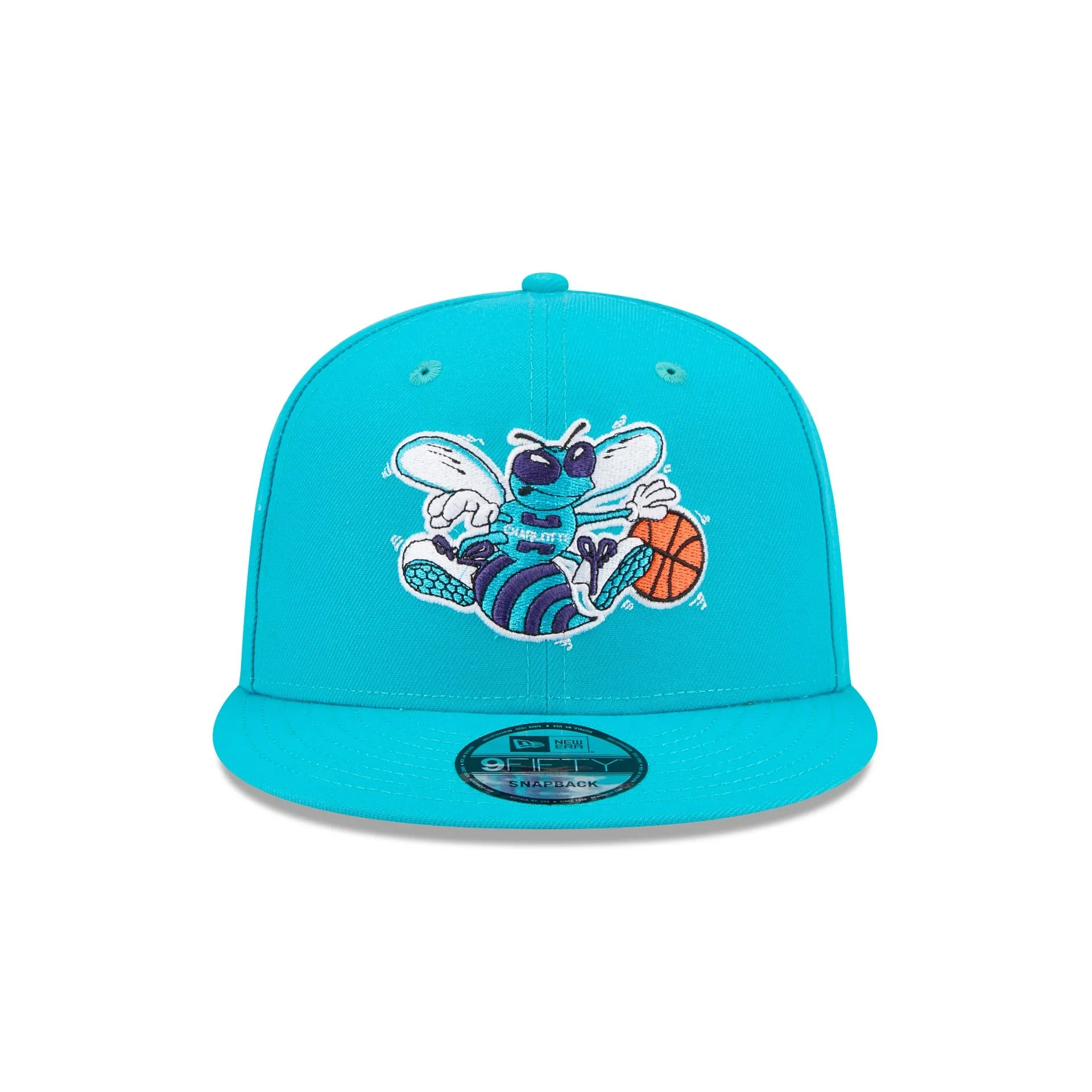 Charlotte Hornets 1988-2002 Hardwood Classics 9FIFTY Snapback Hat sold by New Era product image thumbnail 2