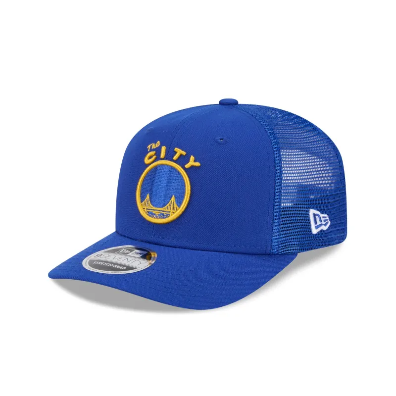 San Francisco Warriors 1962-1971 Hardwood Classics 9SEVENTY Trucker Hat sold by New Era