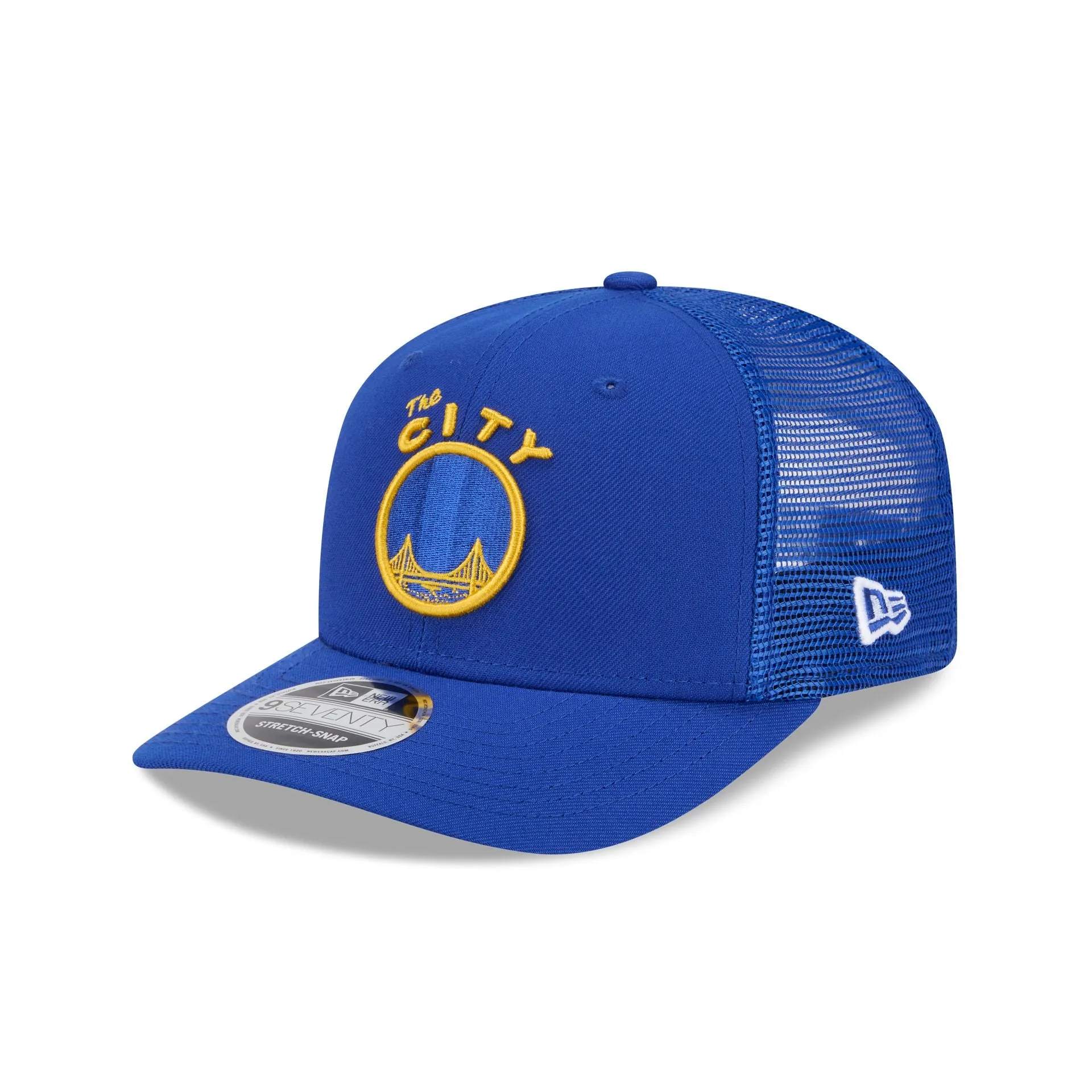 San Francisco Warriors 1962-1971 Hardwood Classics 9SEVENTY Trucker Hat sold by New Era