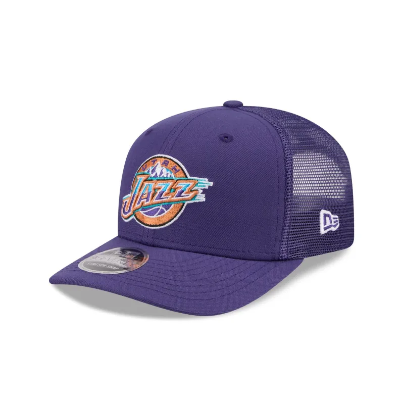 Utah Jazz 1996-2004 Hardwood Classics 9SEVENTY Trucker Hat sold by New Era