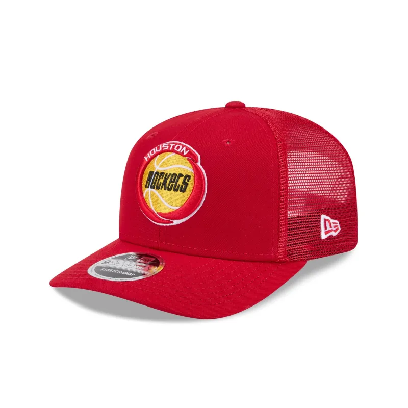 Houston Rockets 1972-1994 Hardwood Classics 9SEVENTY Trucker Hat sold by New Era