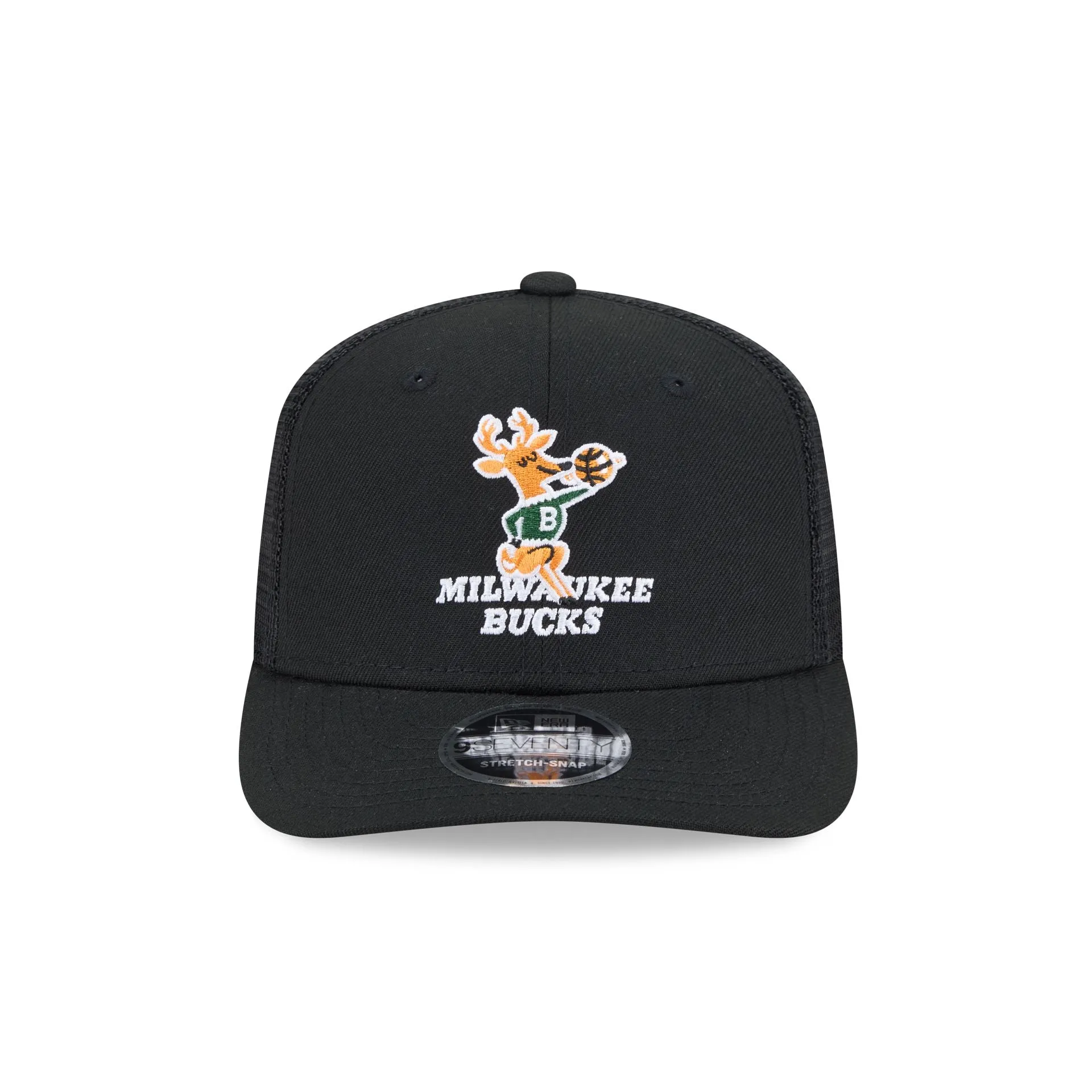 Milwaukee Bucks 1968-1992 Hardwood Classics 9SEVENTY Trucker Hat sold by New Era product image thumbnail 2