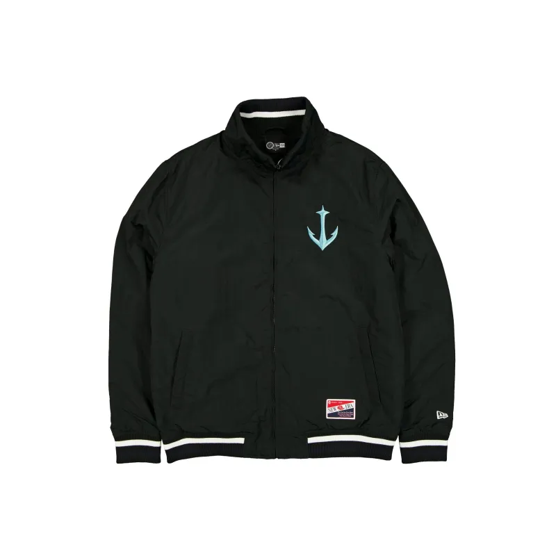 Seattle Kraken Throwback Nylon Jacket sold by New Era