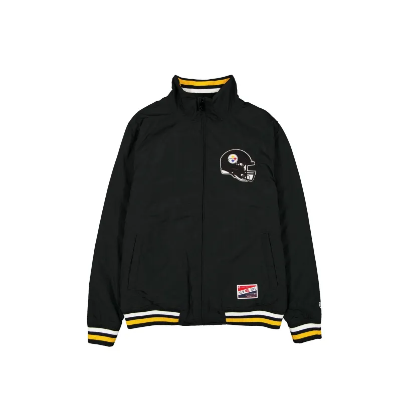 Pittsburgh Steelers Throwback Nylon Jacket sold by New Era
