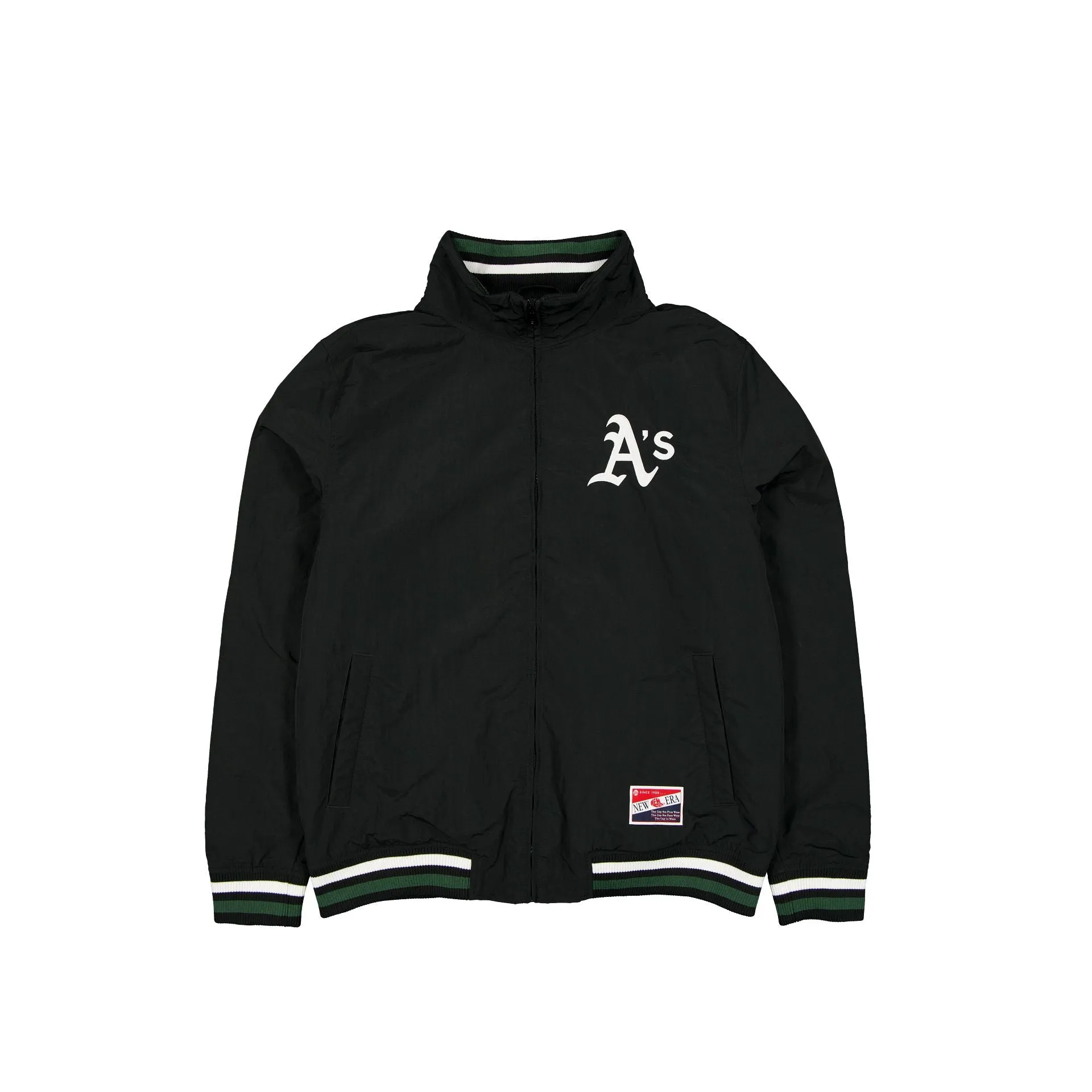Athletics Throwback Nylon Jacket sold by New Era
