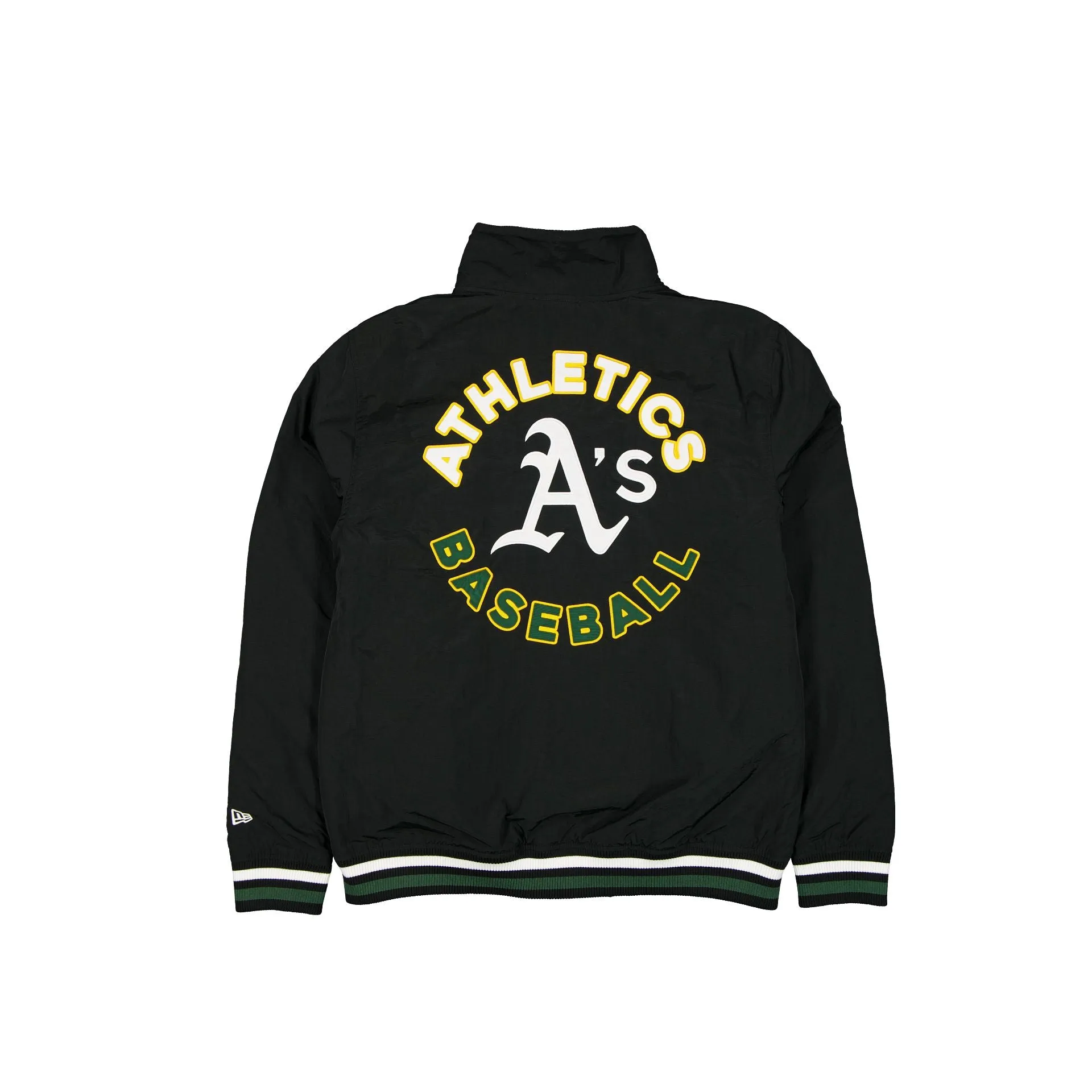 Athletics Throwback Nylon Jacket sold by New Era product image thumbnail 3