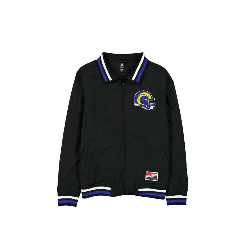 Los Angeles Rams Throwback Nylon Jacket sold by New Era