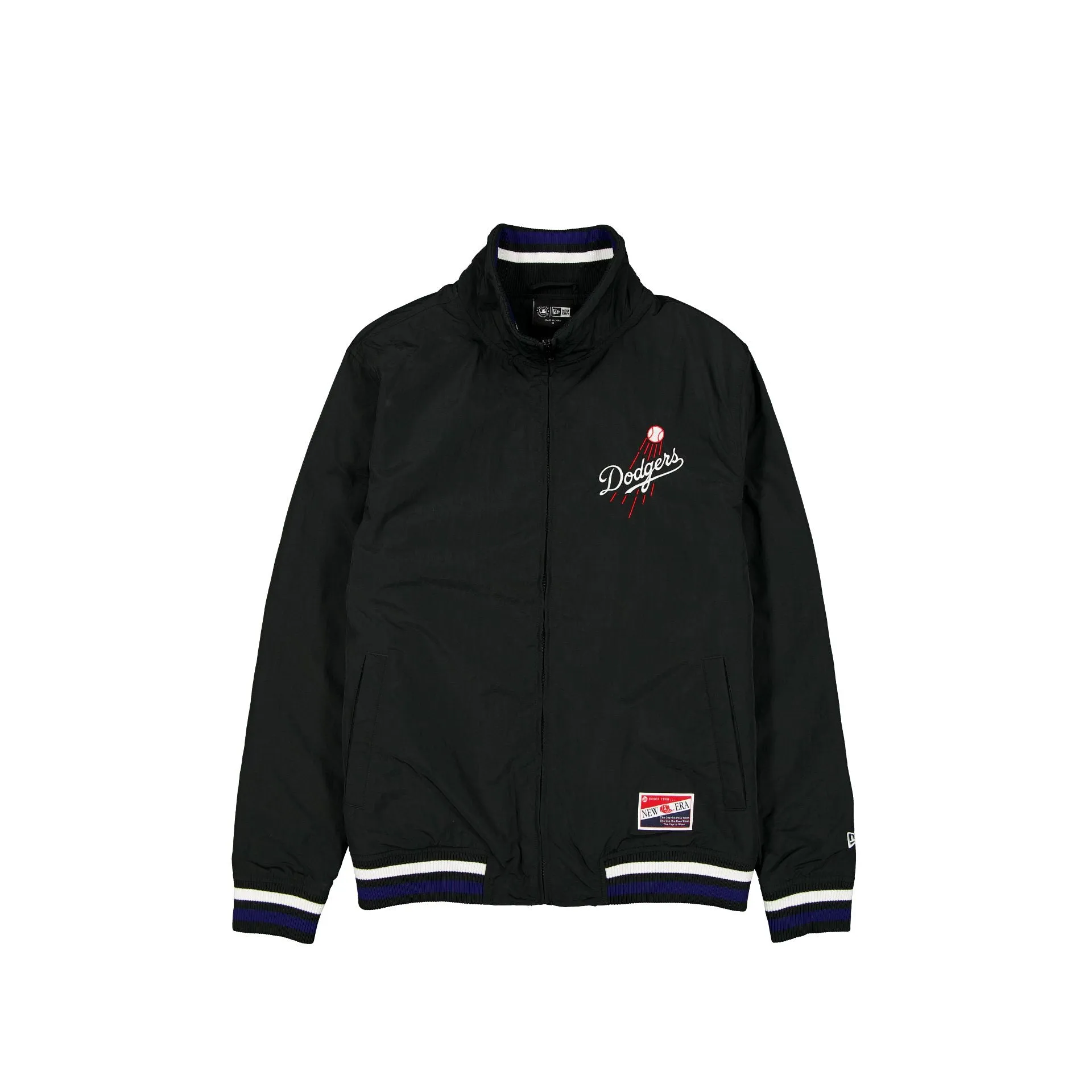 Los Angeles Dodgers Throwback Nylon Jacket sold by New Era