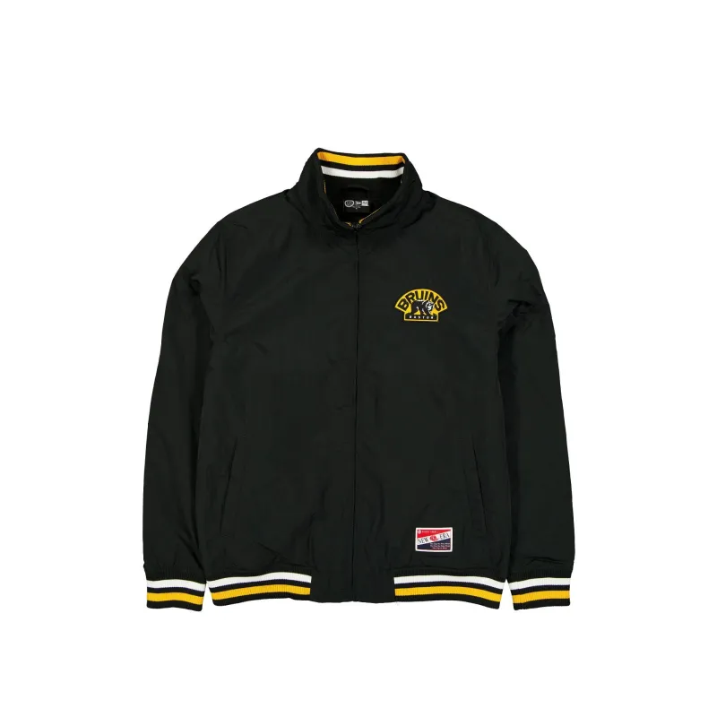 Boston Bruins Throwback Nylon Jacket sold by New Era