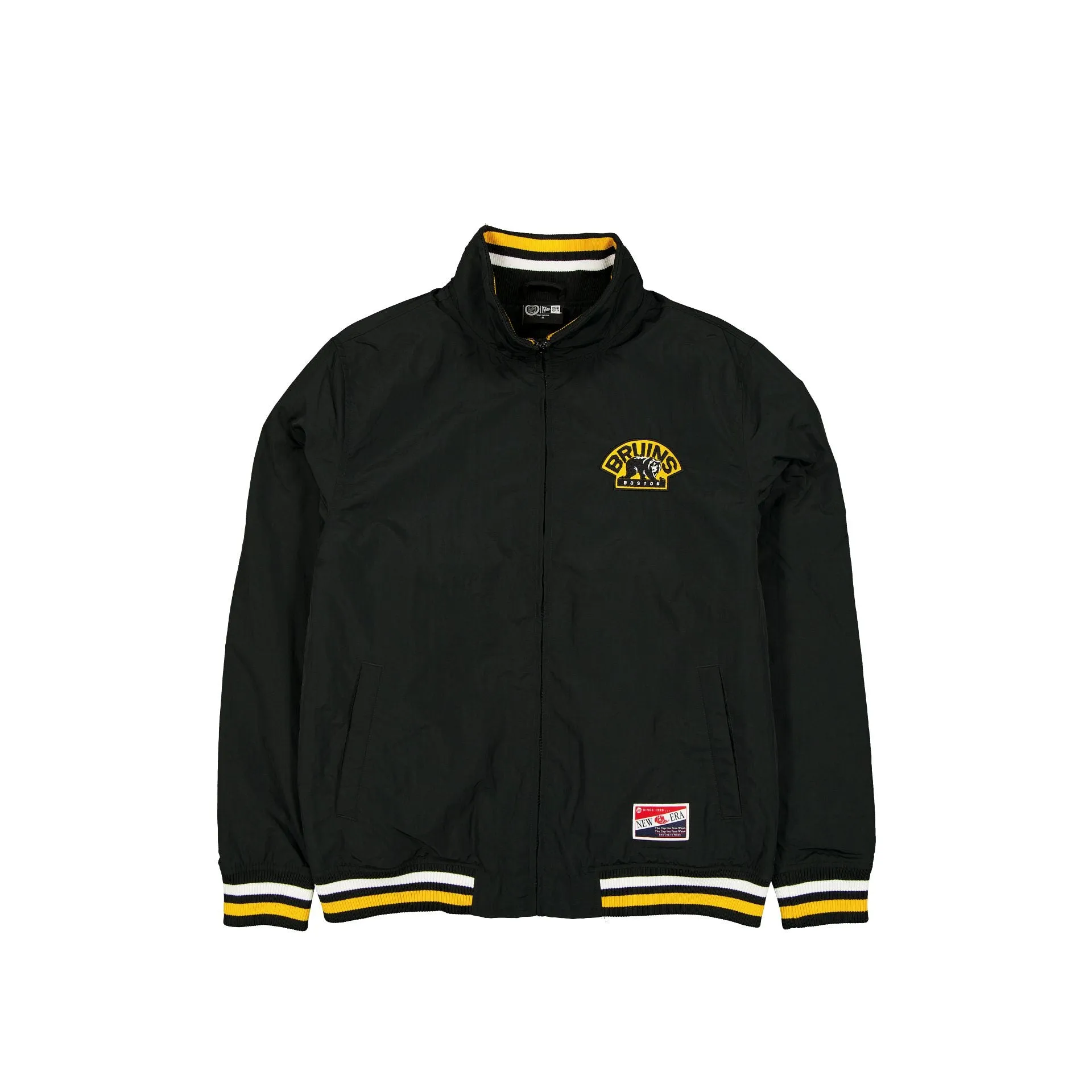 Boston Bruins Throwback Nylon Jacket sold by New Era