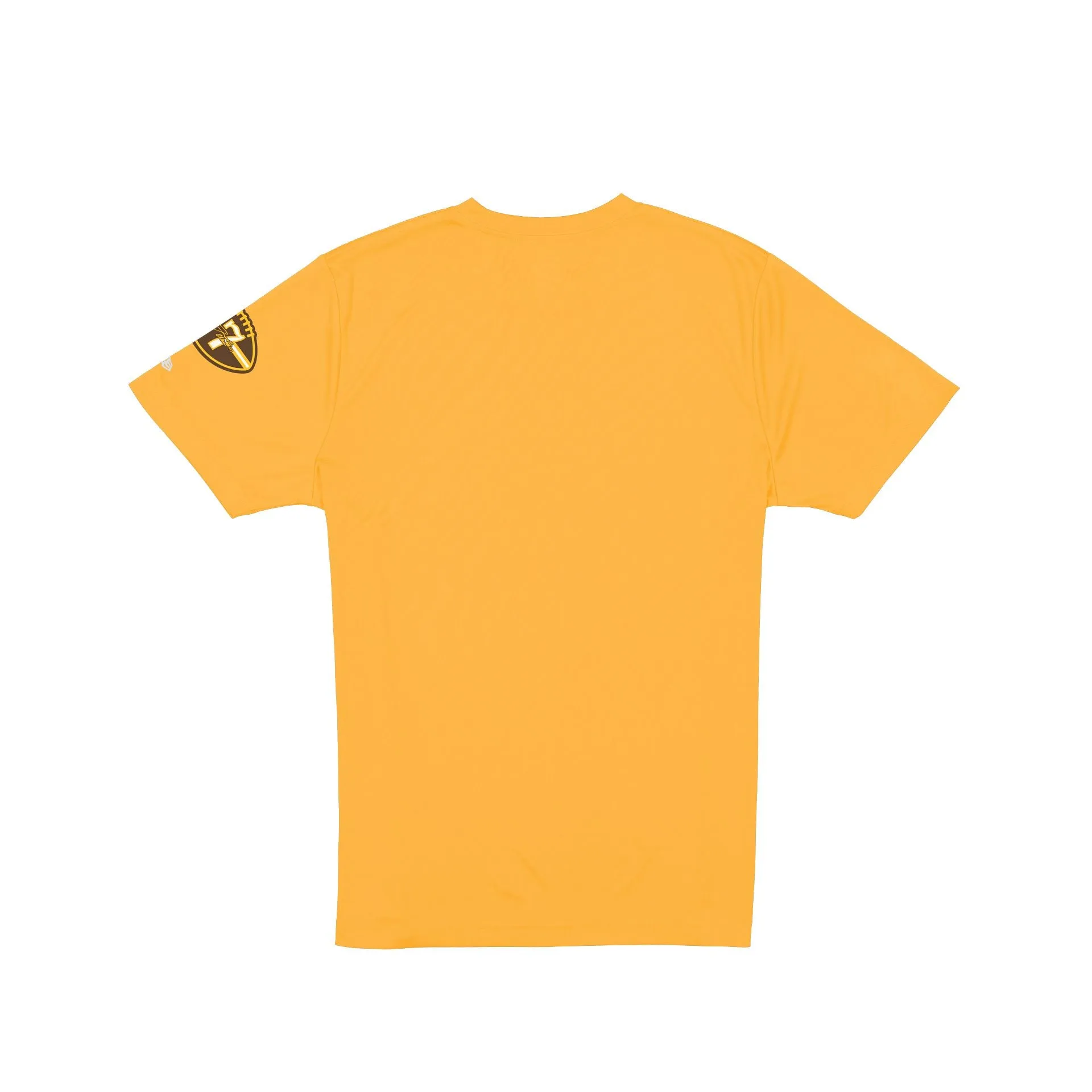 Wyoming Cowboys Josh Allen Jersey Retirement Gold T-Shirt sold by New Era product image thumbnail 2