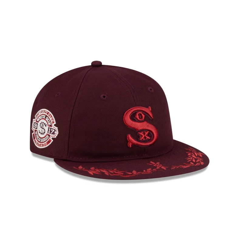 Chicago White Sox Flourishes Retro Crown 9FIFTY Snapback Hat sold by New Era
