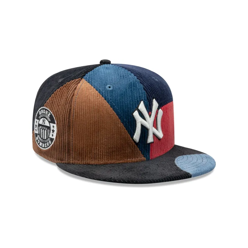 New York Yankees Corduroy Patchwork 59FIFTY Fitted Hat sold by New Era