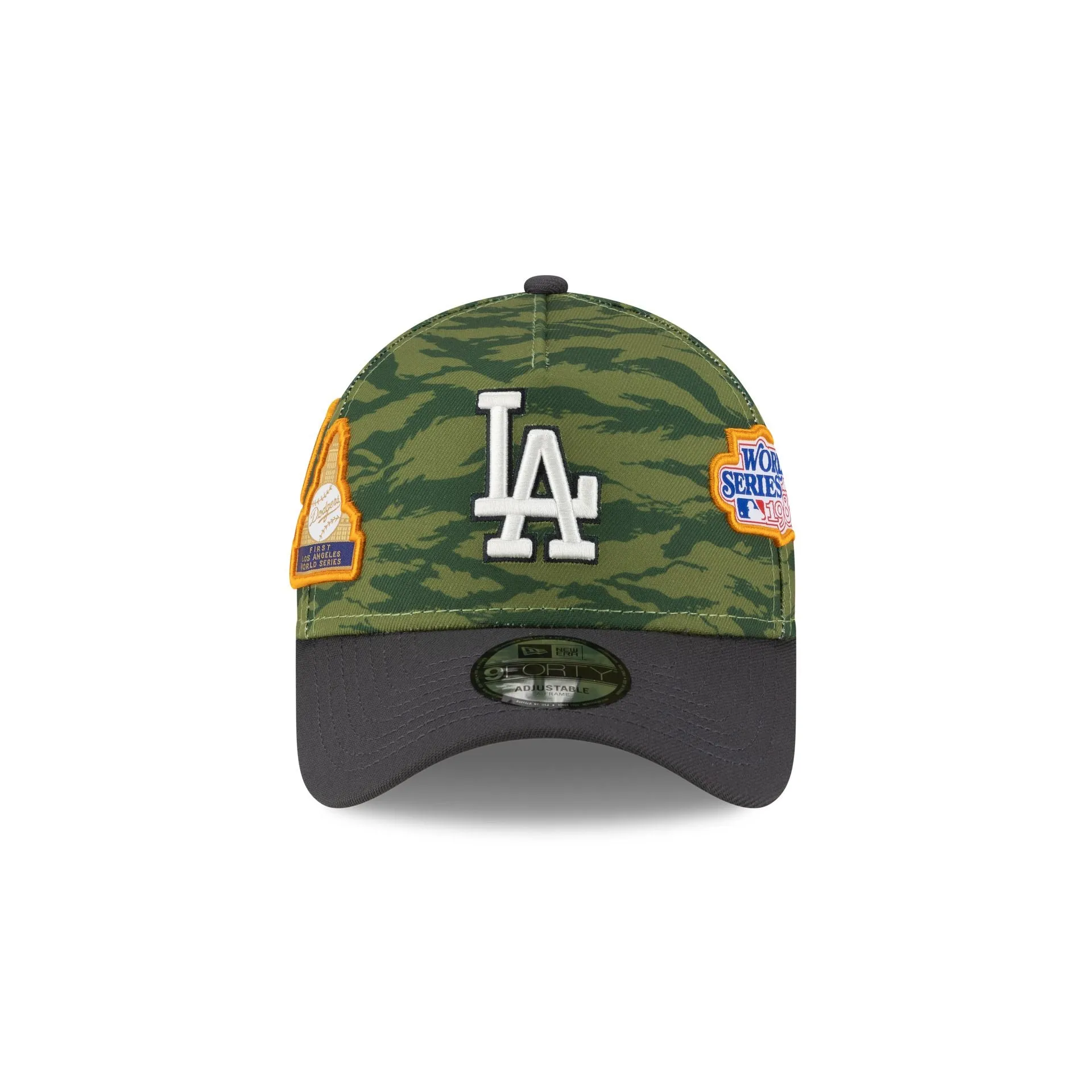 Los Angeles Dodgers Tiger Camo Patches 9FORTY A-Frame Snapback Hat sold by New Era product image thumbnail 2