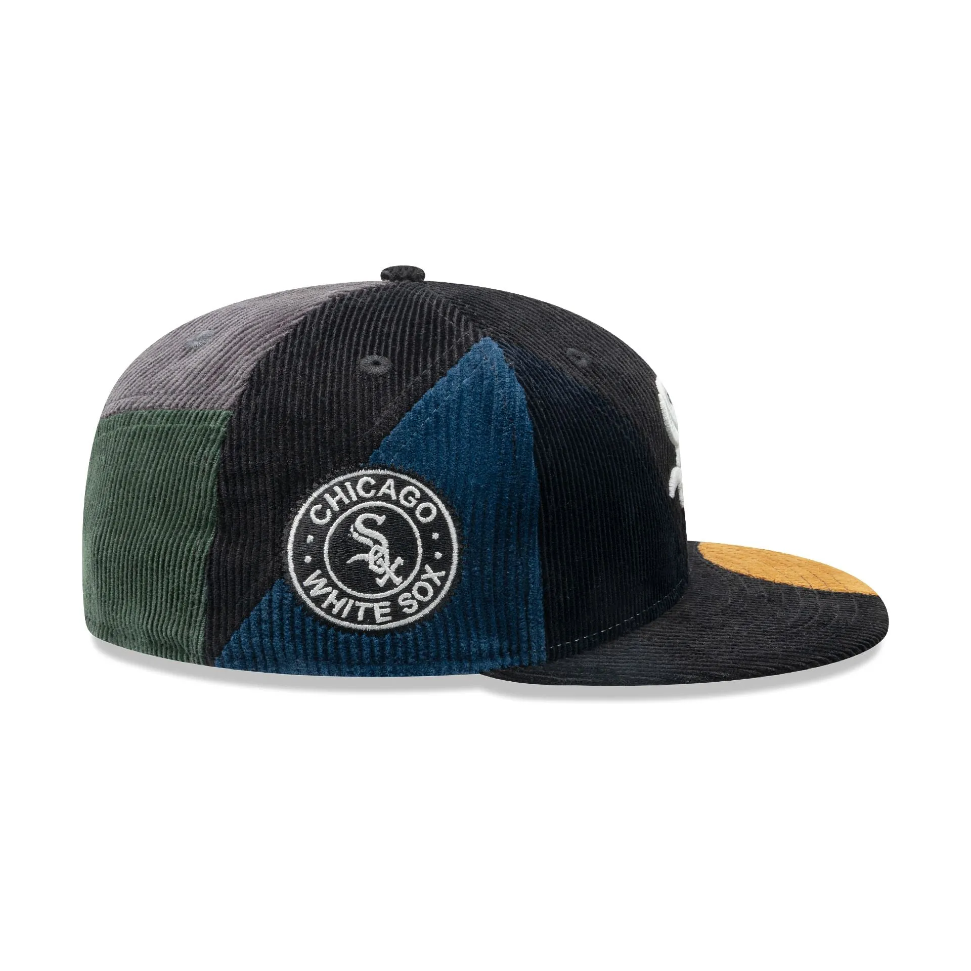 Chicago White Sox Corduroy Patchwork 59FIFTY Fitted Hat sold by New Era product image thumbnail 4