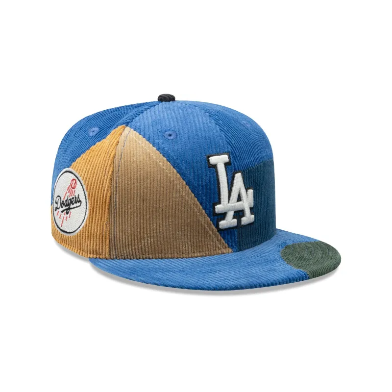 Los Angeles Dodgers Corduroy Patchwork 59FIFTY Fitted Hat sold by New Era