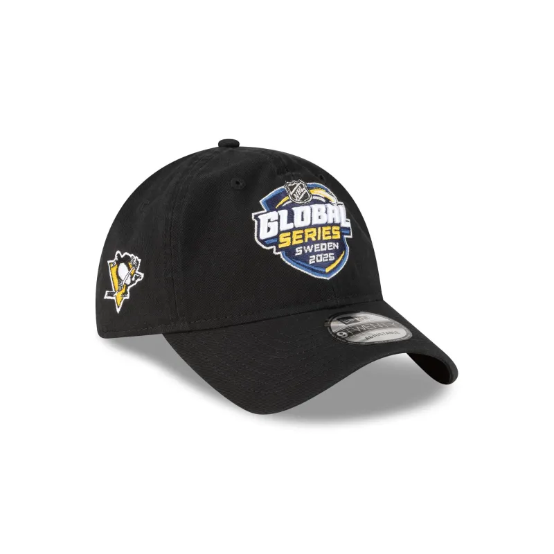 Pittsburgh Penguins 2025 Global Series 9TWENTY Adjustable Hat sold by New Era