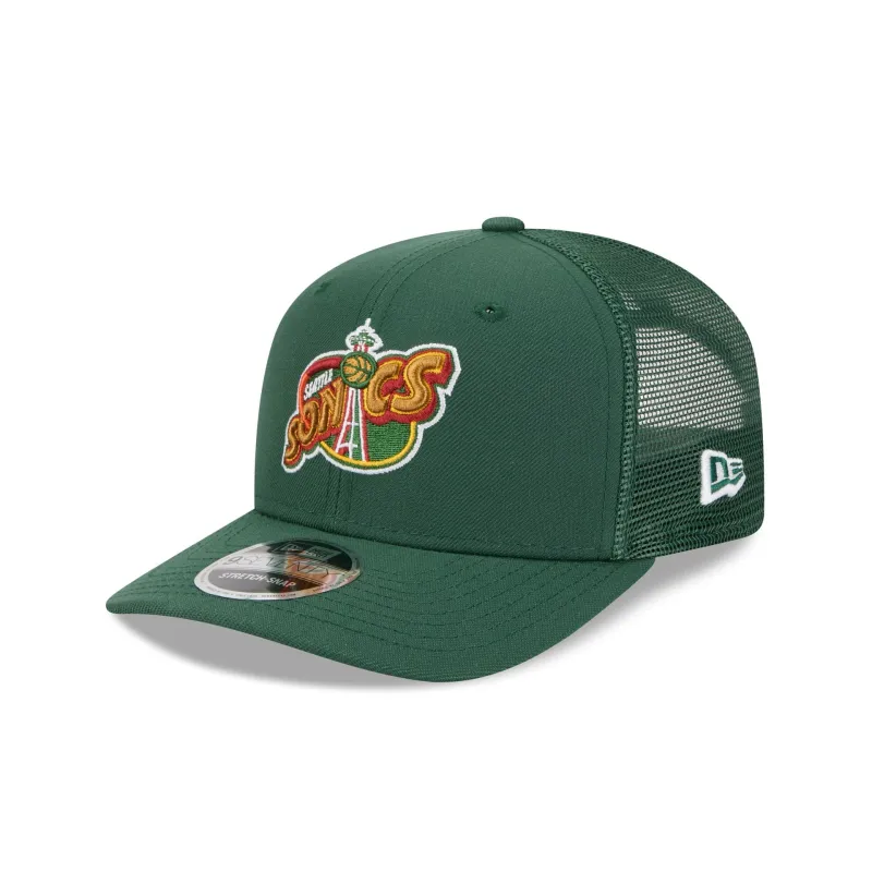 Seattle Supersonics 1995-2001 Hardwood Classics 9SEVENTY Trucker Hat sold by New Era