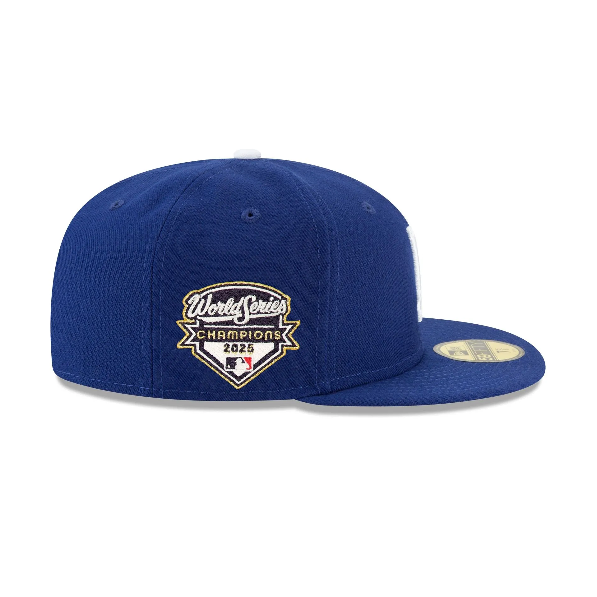 Los Angeles Dodgers 2025 World Series Champions Side Patch 59FIFTY Fitted Hat sold by New Era product image thumbnail 4