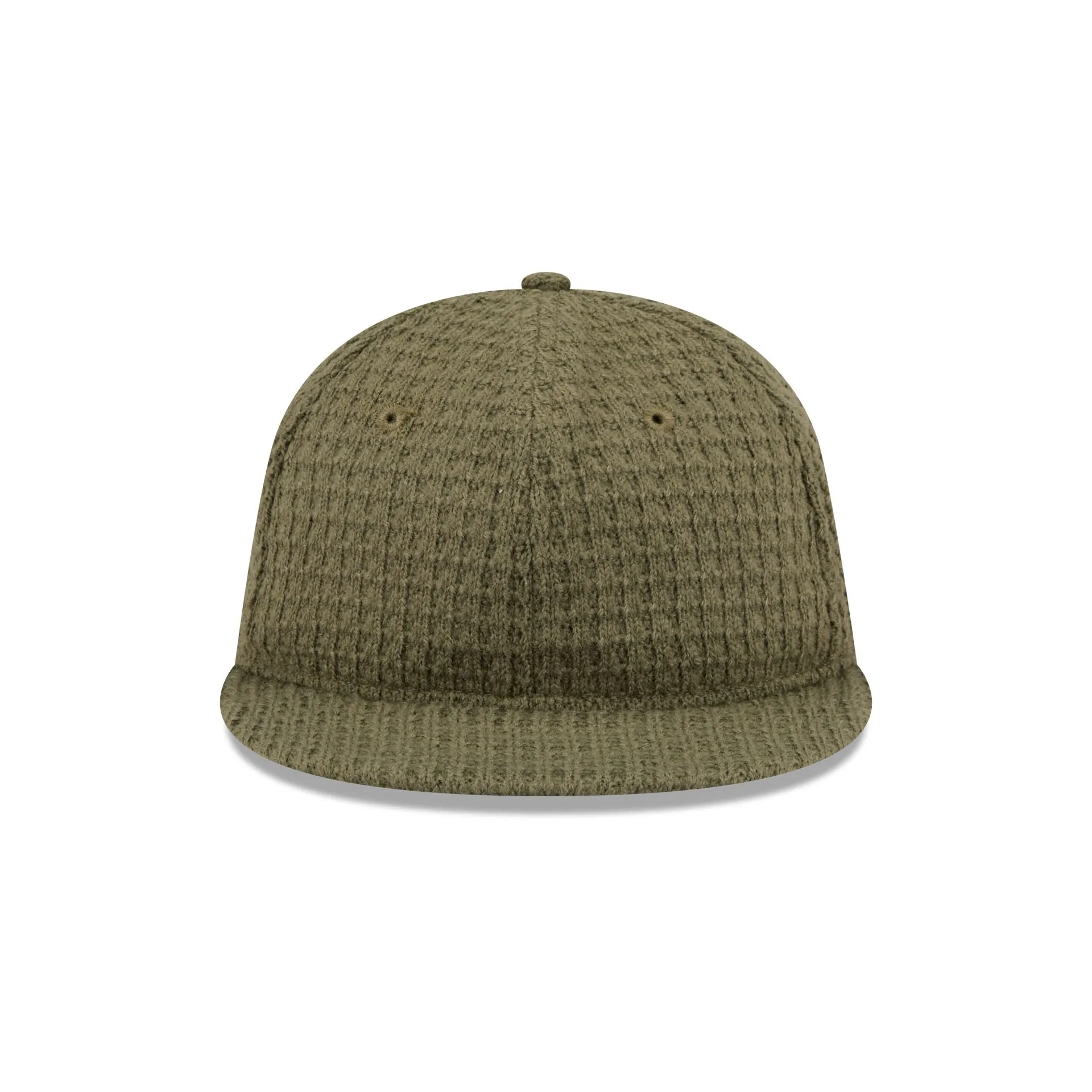 New Era Cap Waffle Knit Olive Retro Crown 9FIFTY Strapback Hat sold by New Era product image thumbnail 2