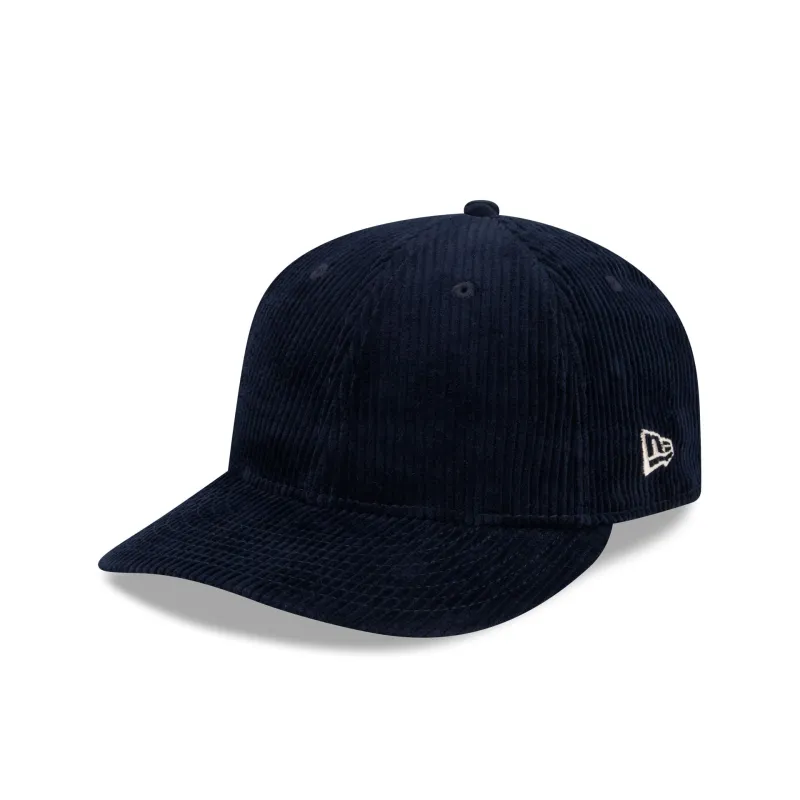 New Era Cap Corduroy Navy Low Profile 59FIFTY Fitted Hat sold by New Era