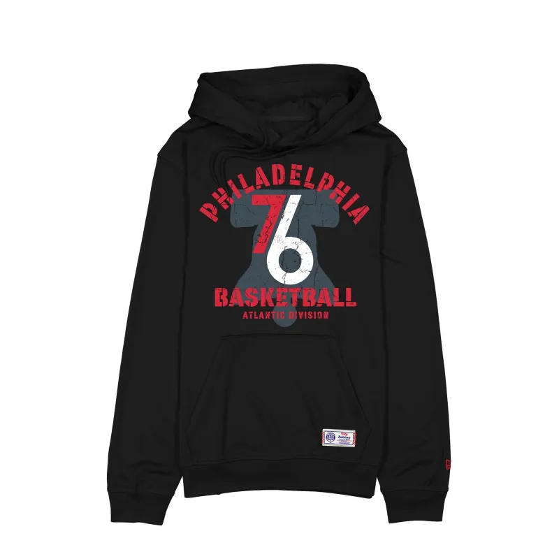 Philadelphia 76ers 2025 City Edition Black Hoodie sold by New Era