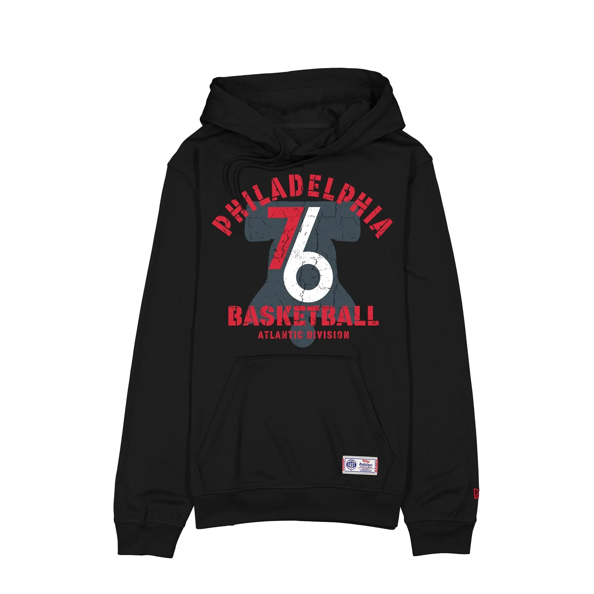 Philadelphia 76ers 2025 City Edition Black Hoodie sold by New Era