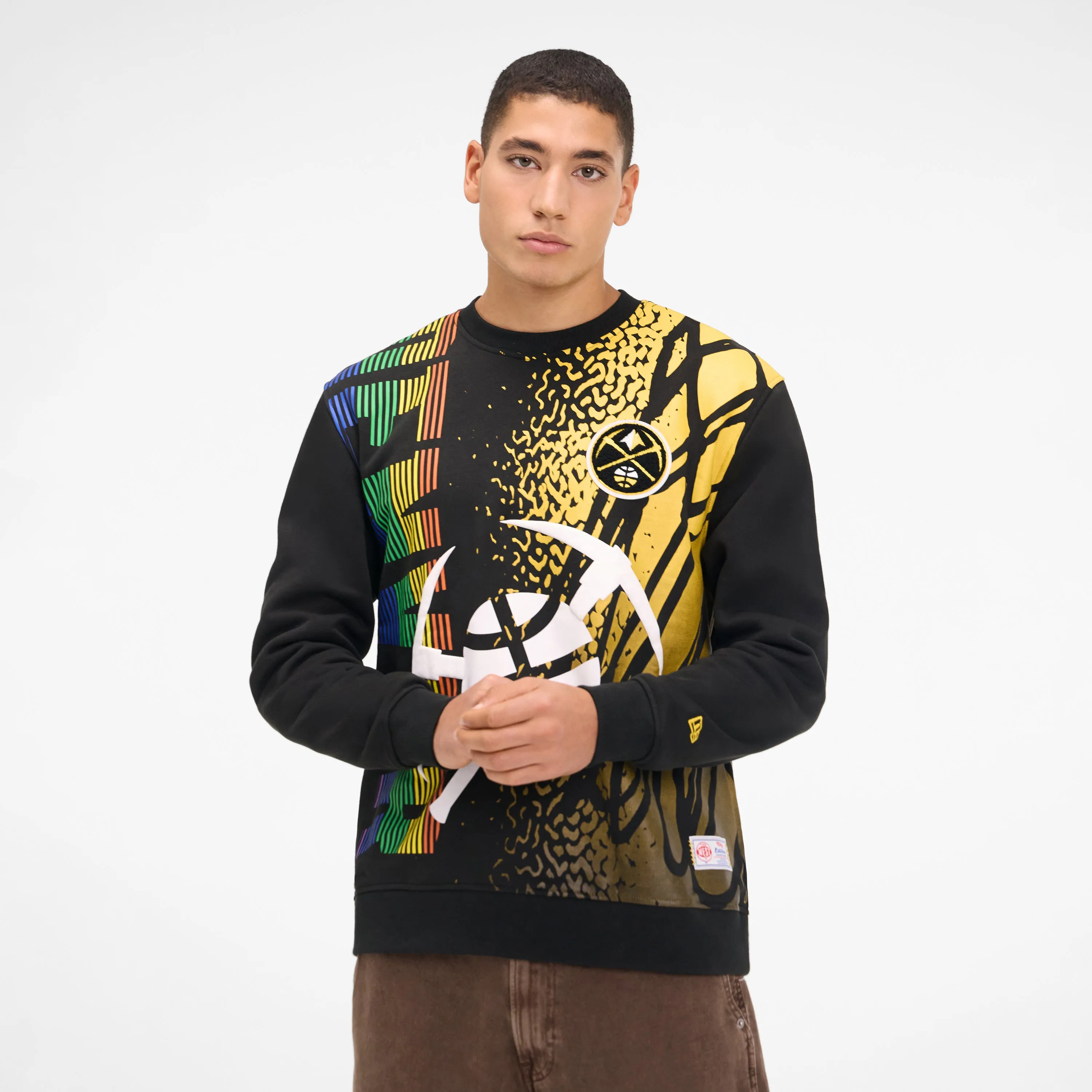 Minnesota Timberwolves 2025 City Edition Black Crewneck sold by New Era product image thumbnail 2