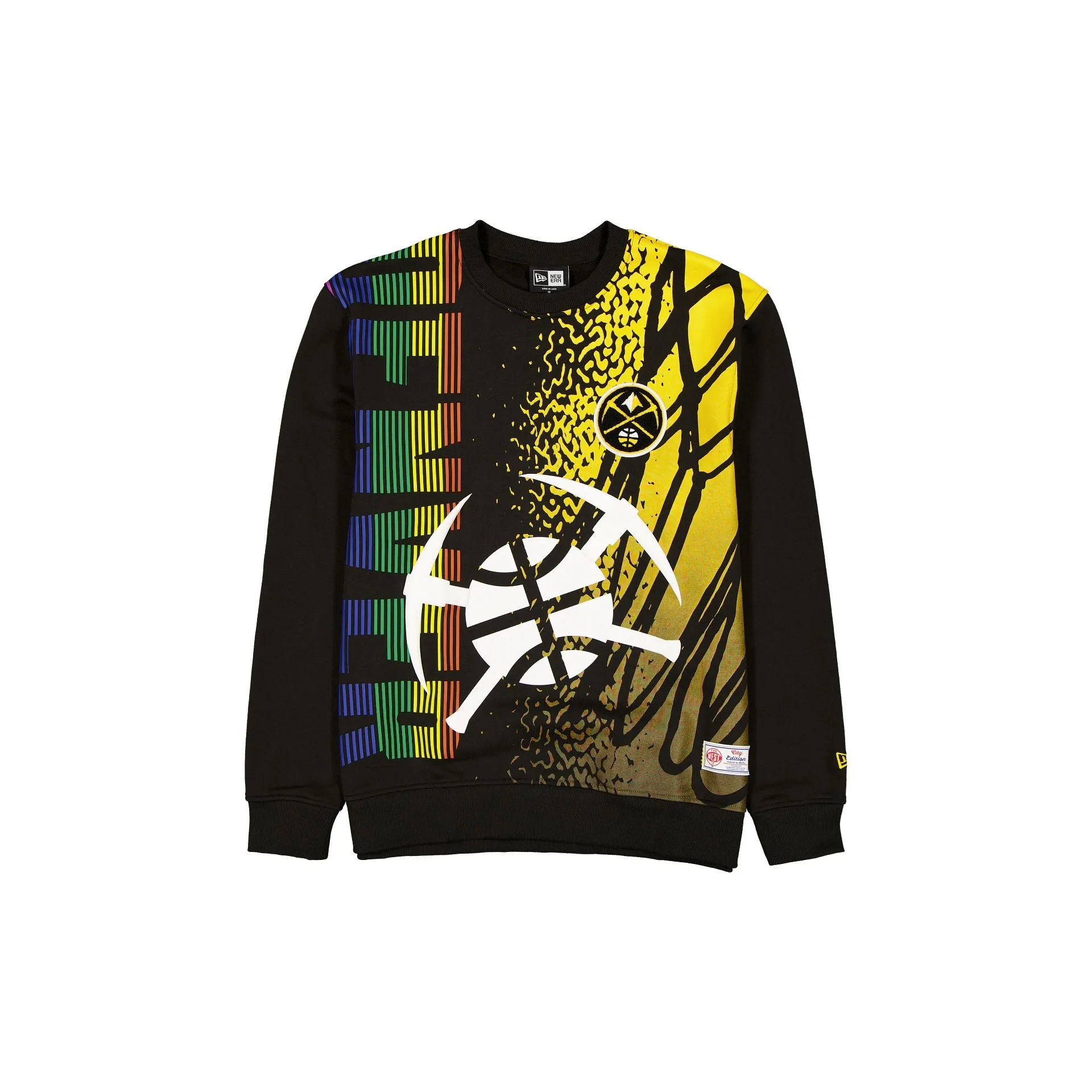 Denver Nuggets 2025 City Edition Black Crewneck sold by New Era product image thumbnail 2