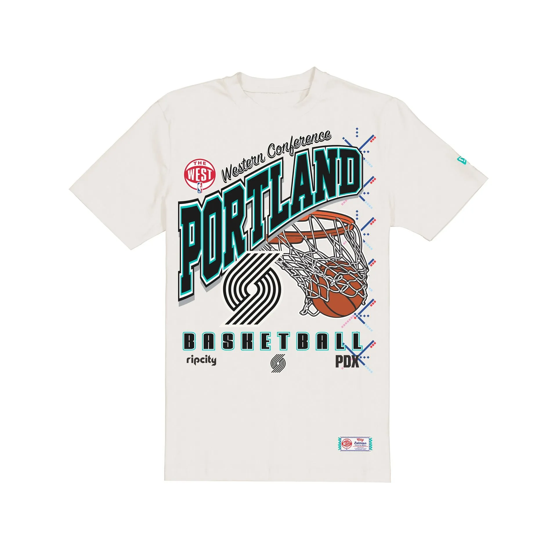 Portland Trail Blazers 2025 City Edition Stone T-Shirt sold by New Era