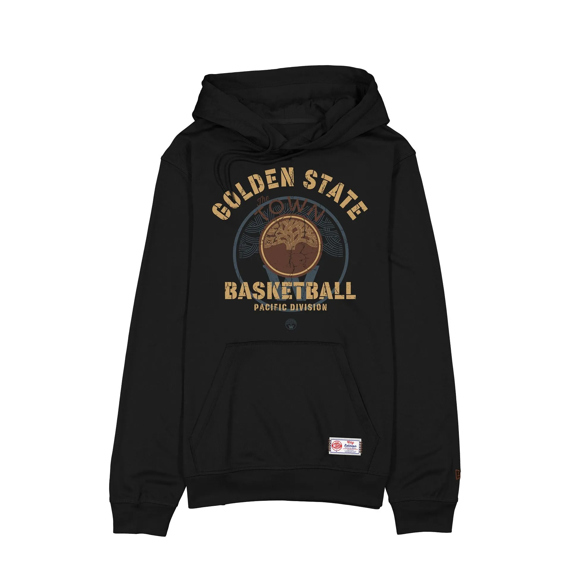 Golden State Warriors 2025 City Edition Black Hoodie sold by New Era