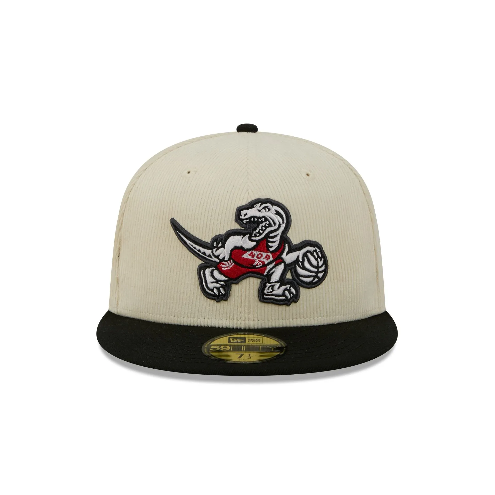 Toronto Raptors 2025 City Edition Chrome White Corduroy 59FIFTY Fitted Hat sold by New Era product image thumbnail 2