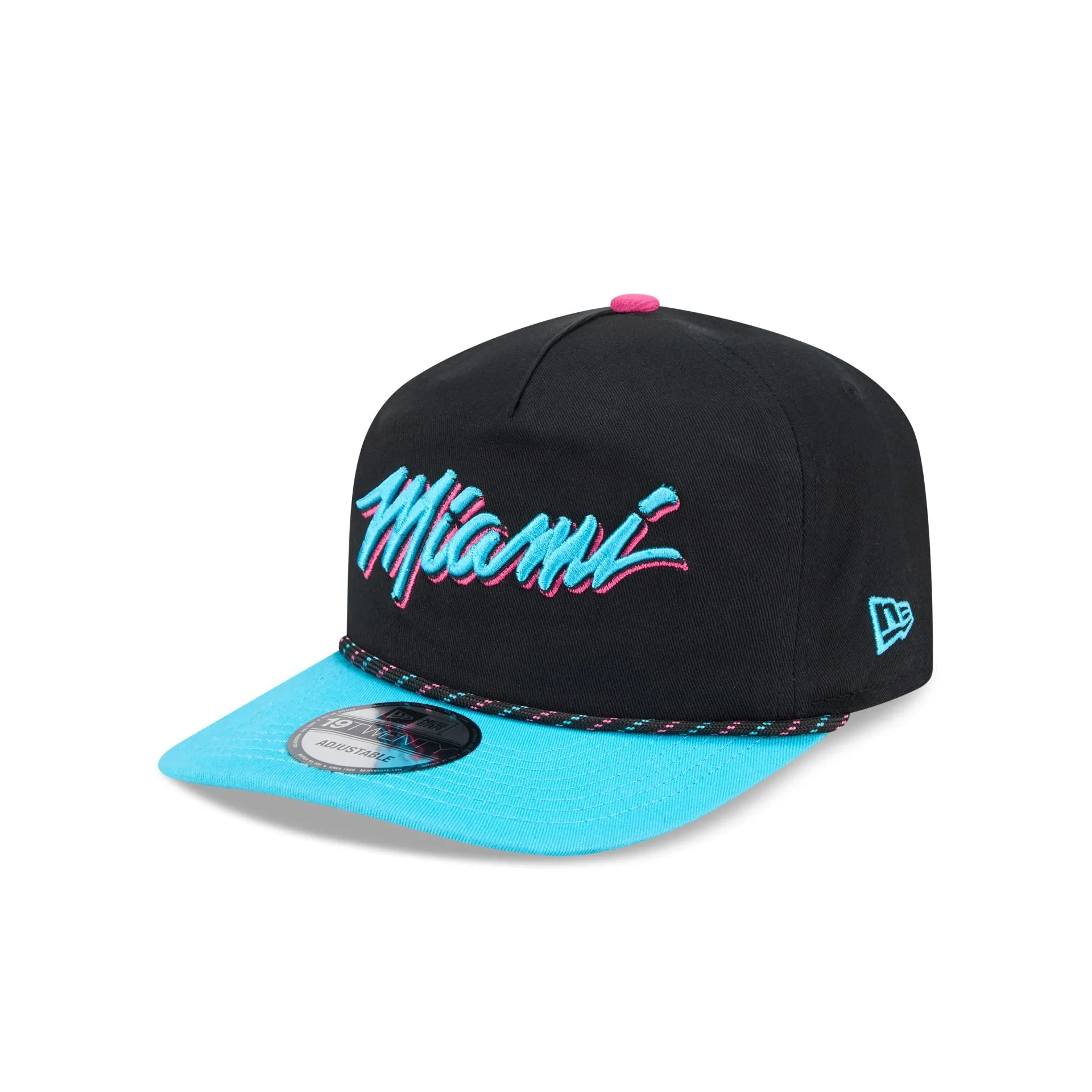 Miami Heat 2025 City Edition 19TWENTY Adjustable Hat sold by New Era product image thumbnail 3