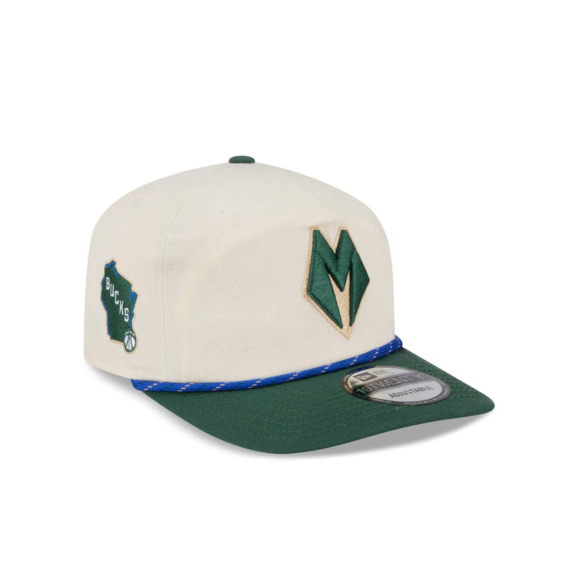 Milwaukee Bucks 2025 City Edition 19TWENTY Adjustable Hat sold by New Era