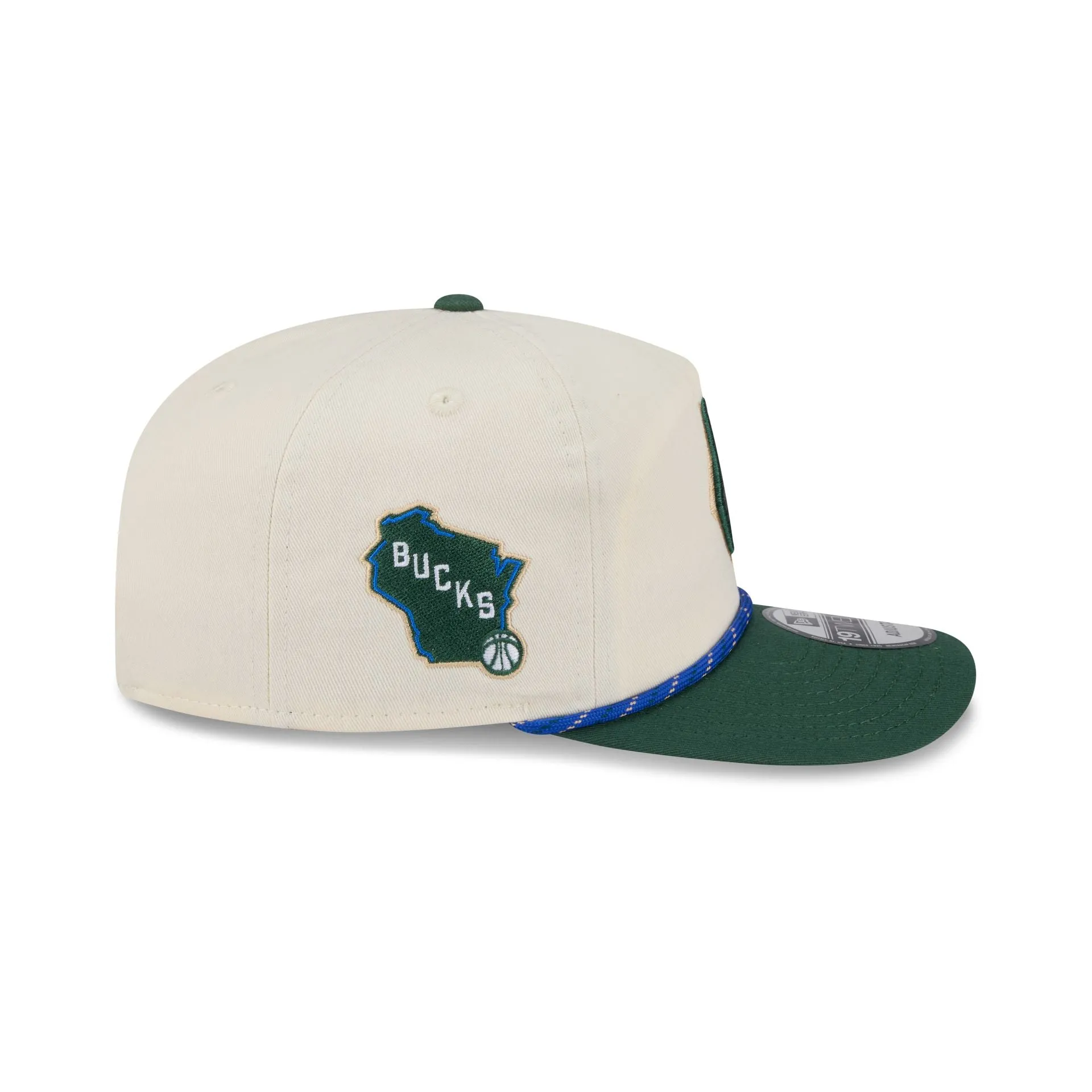 Milwaukee Bucks 2025 City Edition 19TWENTY Adjustable Hat sold by New Era product image thumbnail 4